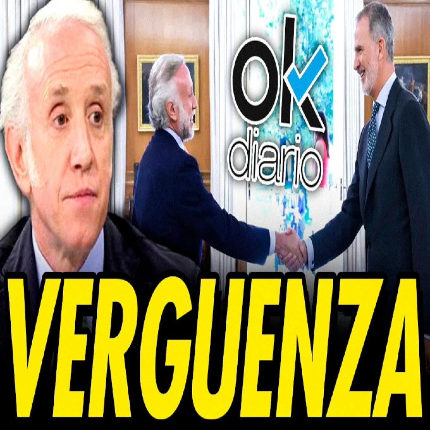 VERGONZOSO: EL REY BLANQUEA A INDA Y A OKDIARIO