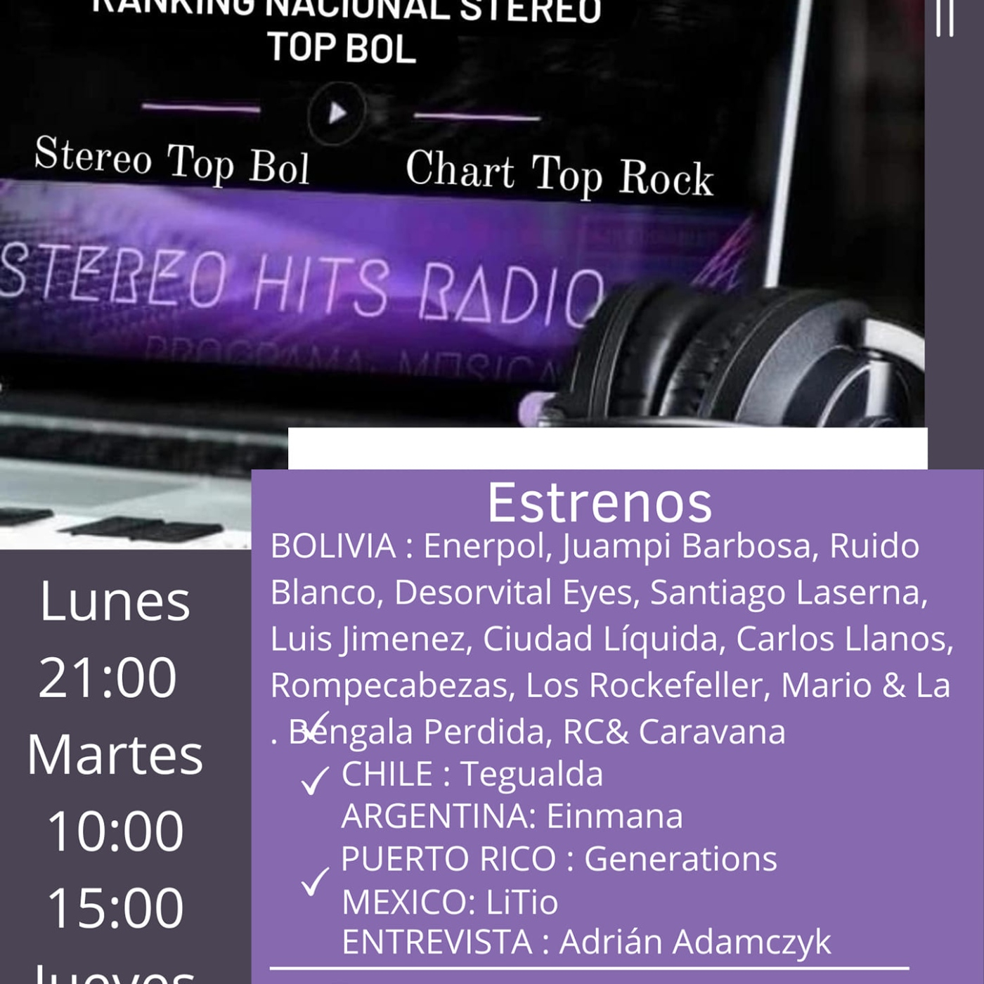 Ranking Stereo Top Bol