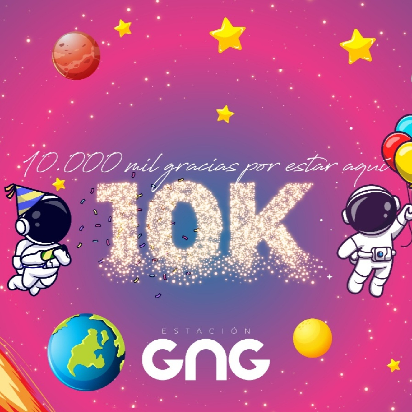 Celebramos los 10.000 suscritos en YOUTUBE y no paráis de sumaros más y más amigos a la nave en formato Podcast y Visual episode artwork