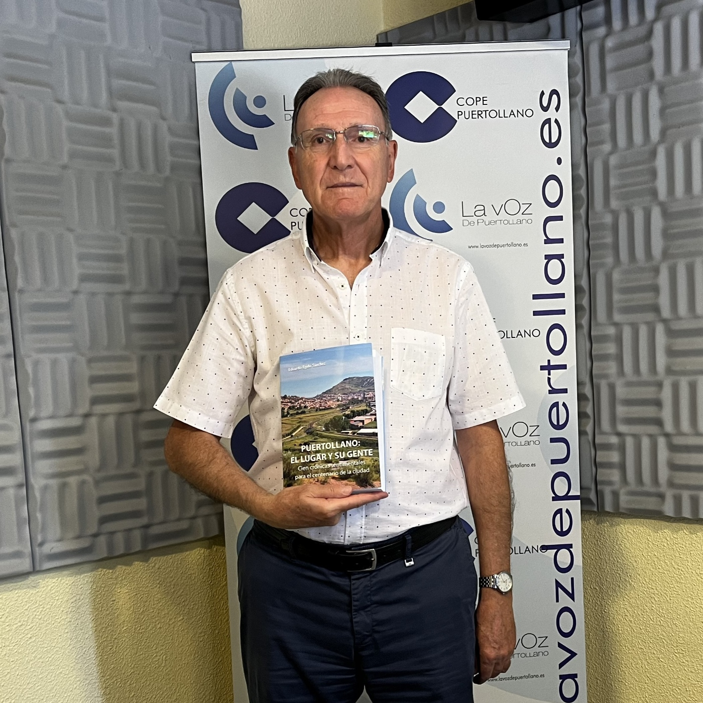 Play Eduardo Egido: “Este libro es mi contribución a la ciudad de Puertollano que tanto me ha aportado”
