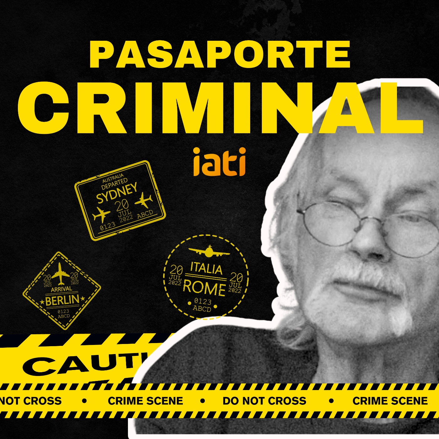 Pasaporte Criminal, Crímenes y Viajes