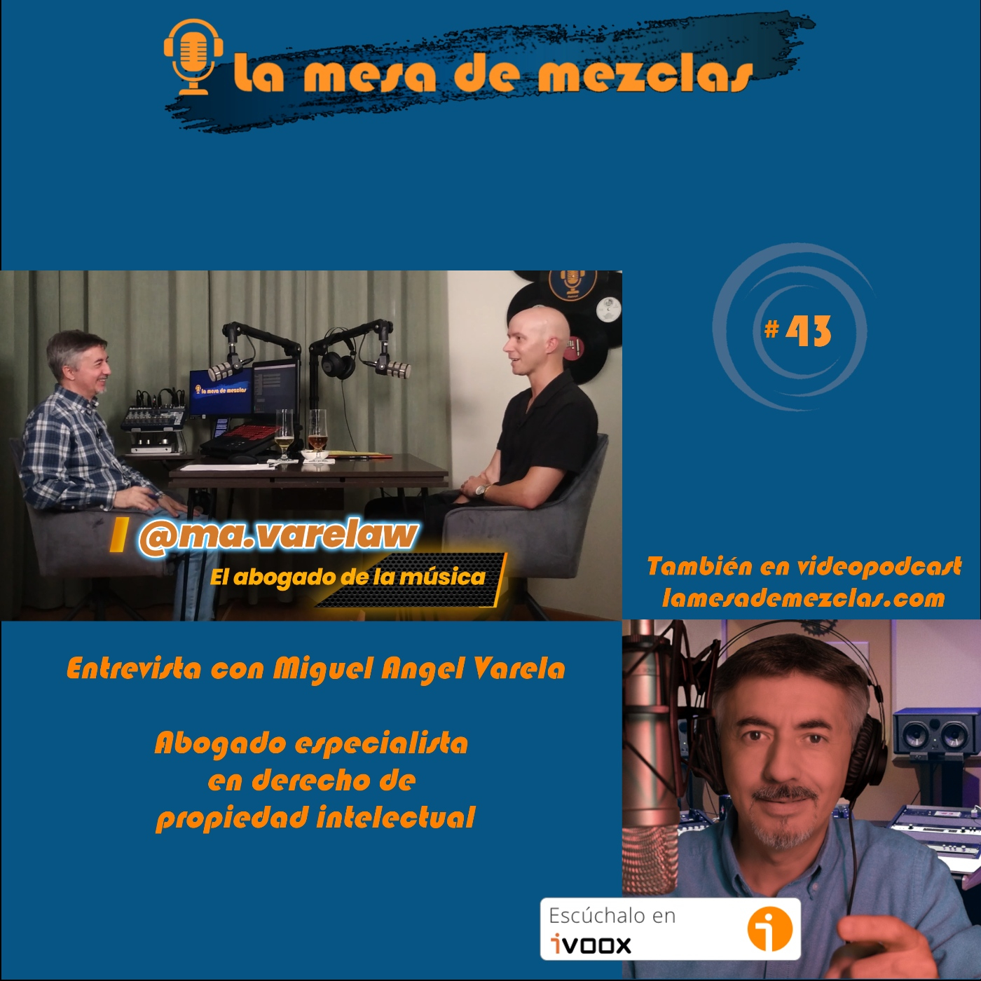 #43 DESCUBRIENDO EL DERECHO MUSICAL episode artwork