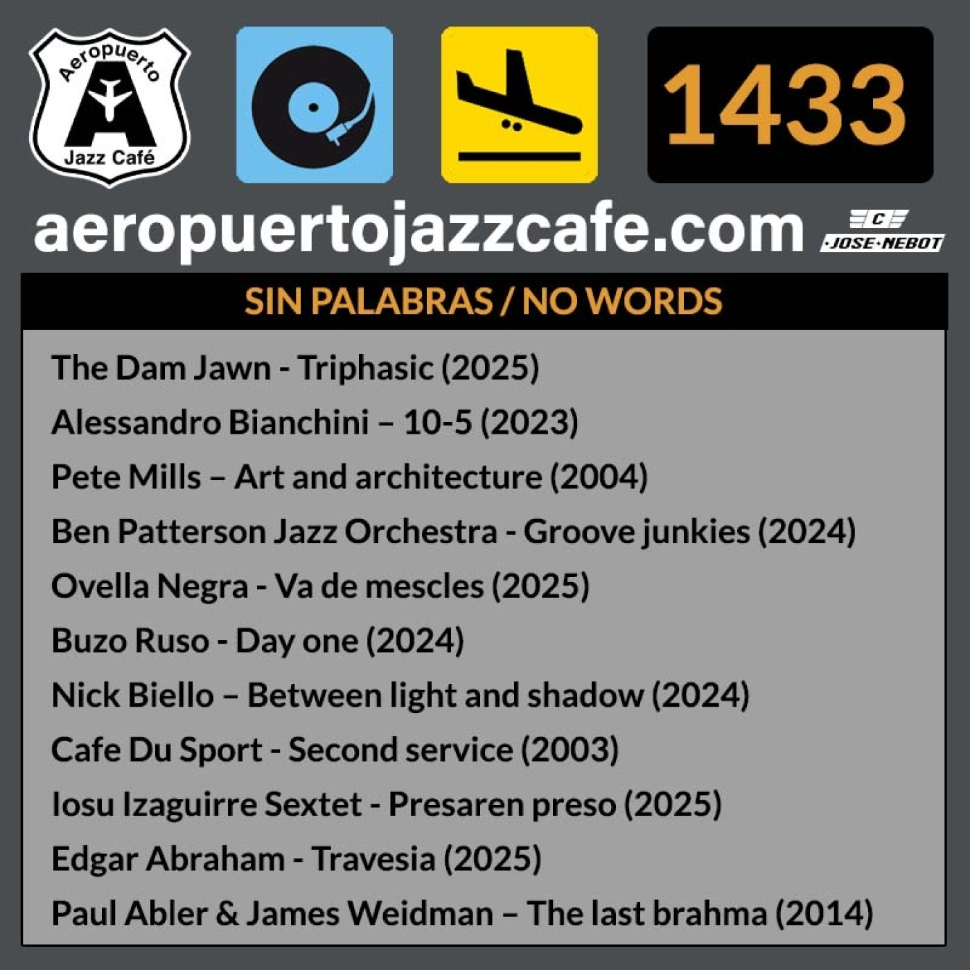 Aeropuerto Jazz Café 1433 episode artwork