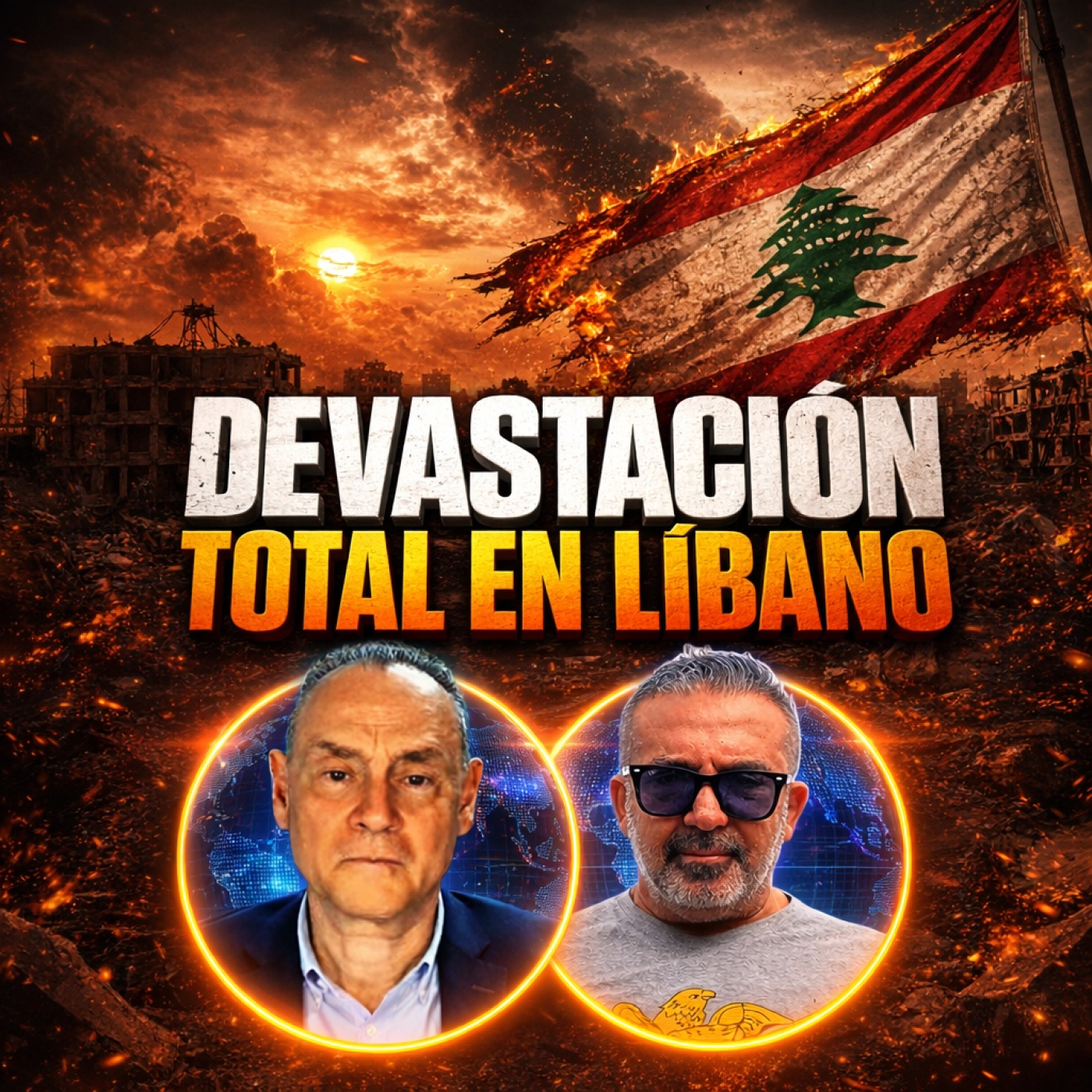 Israel prosigue arrasando Líbano episode artwork
