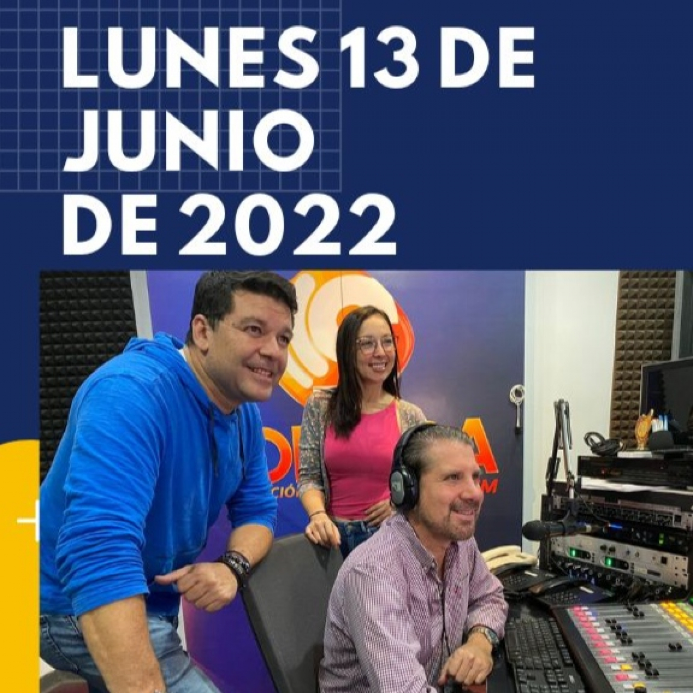 Programa zona 10 fm 13 de junio de 2022- "Lunes deportivo" episode artwork