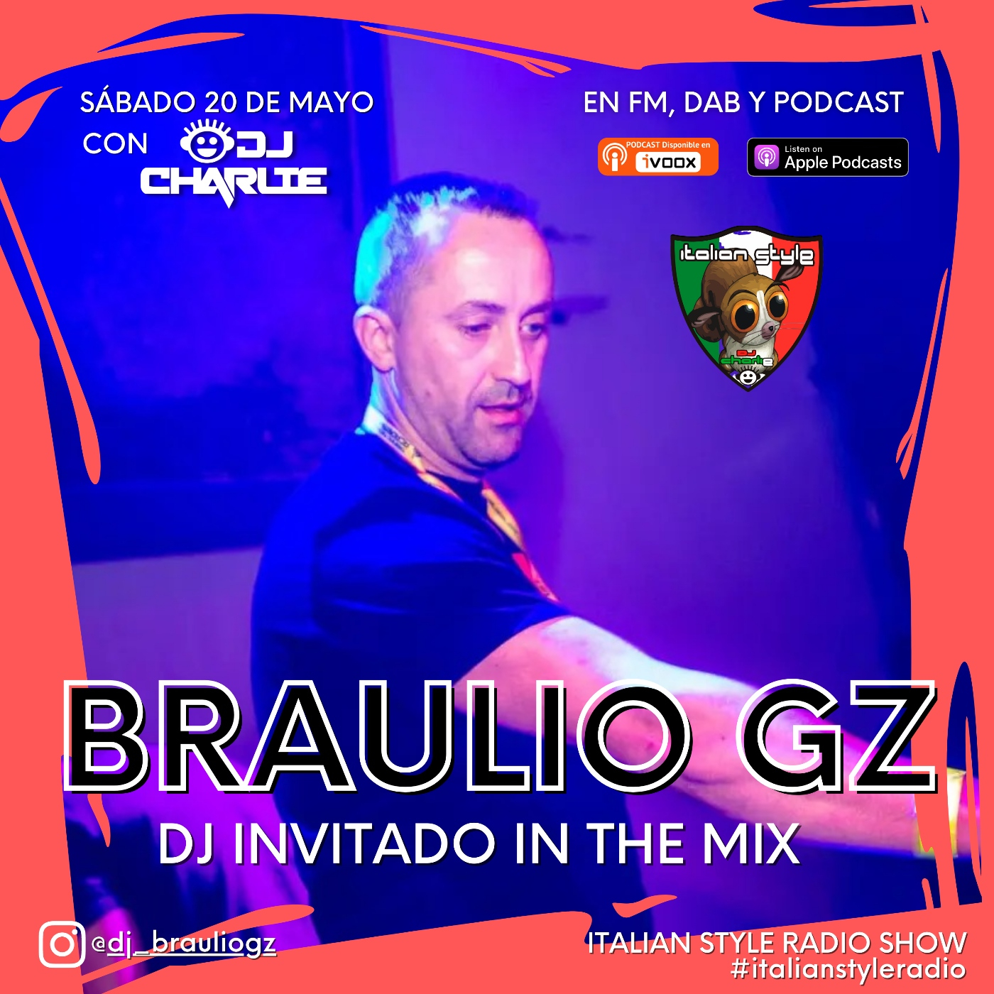 ITALIAN STYLE radio show 882 20-05-2023 episode artwork