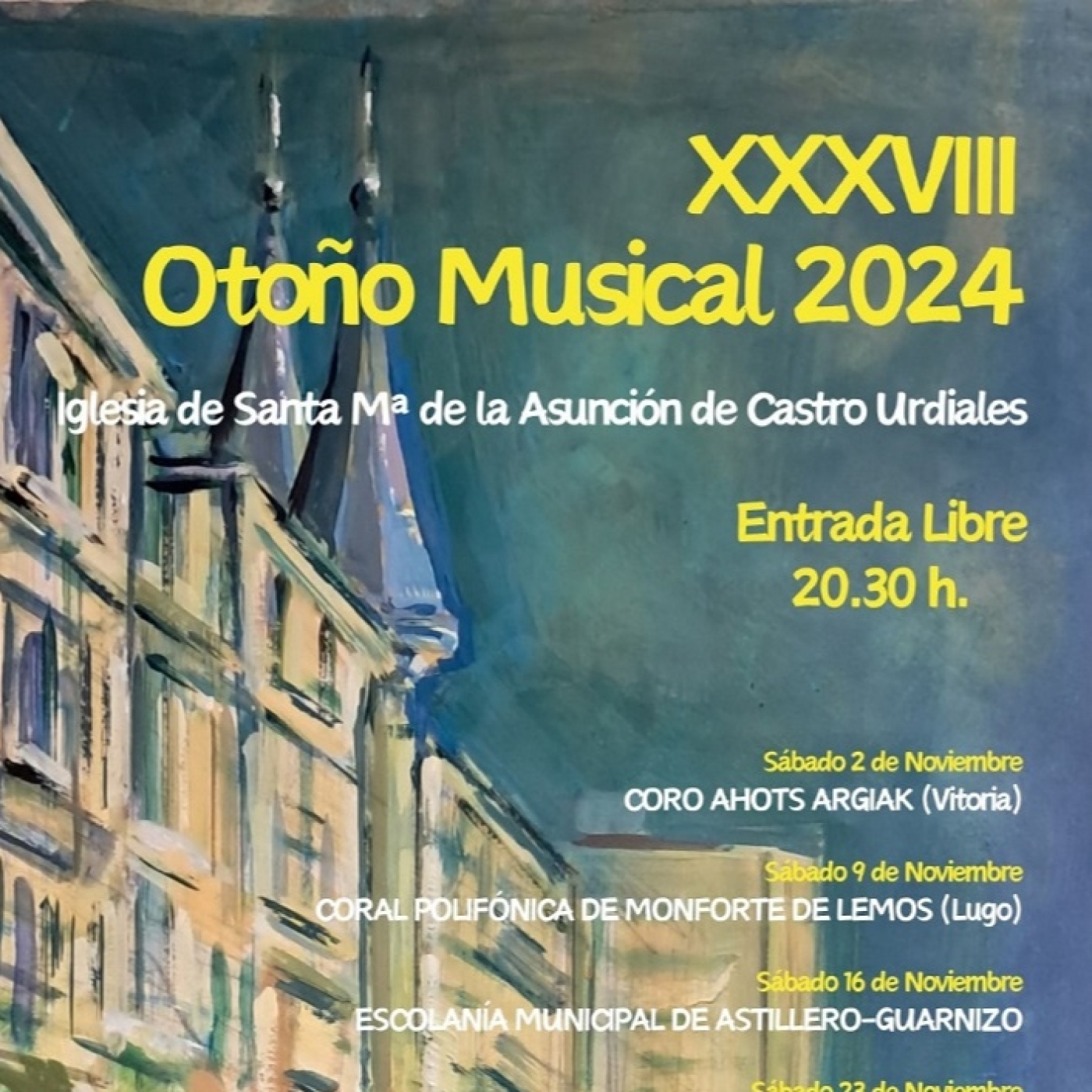JOSE LUIS SAEZ Y JUAN LIENDO DEL CORO LOS TEMPLARIOS NOS HABLAN DEL OTOÑO MUSICAL episode artwork