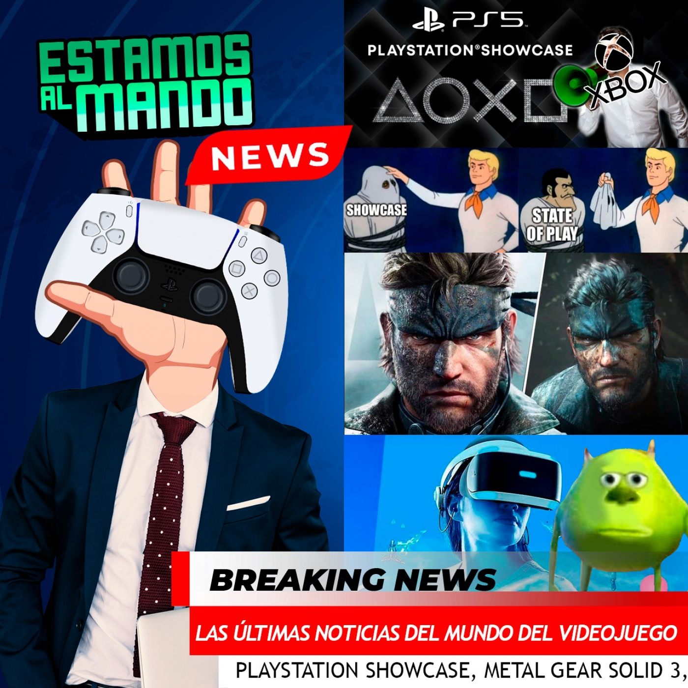EAM 5-41 Noticias, PlayStation Showcase repaso, Metal Gear Remake, Vr2 suficiente?