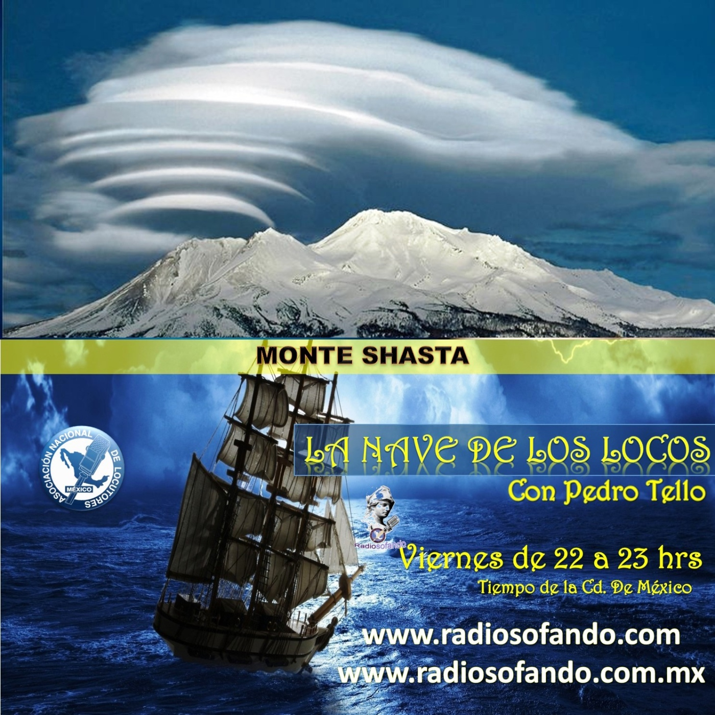 La Nave de los Locos_LEYENDAS DEL MONTE SHASTA_22-05-26 episode artwork