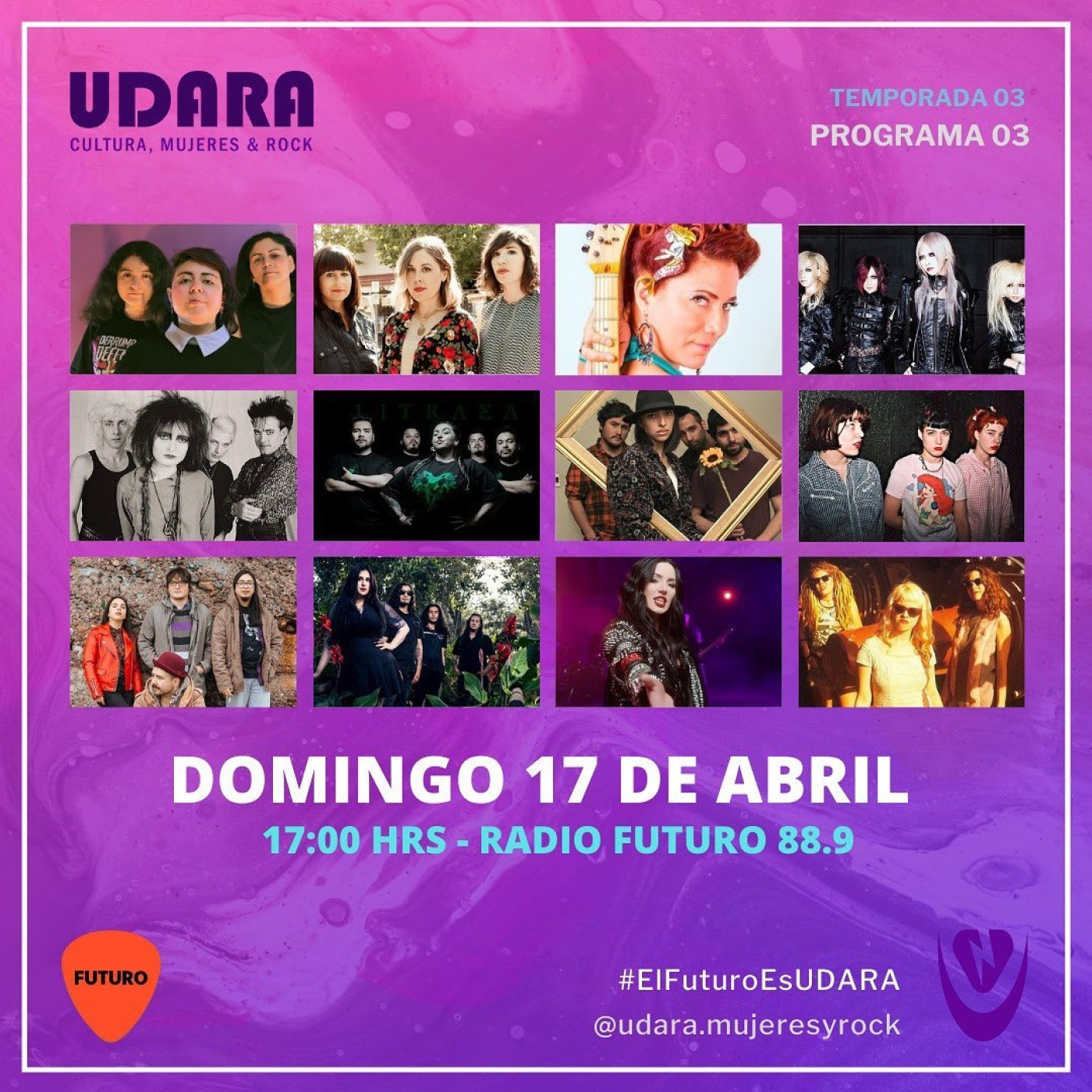 Udara Mujeres y Rock