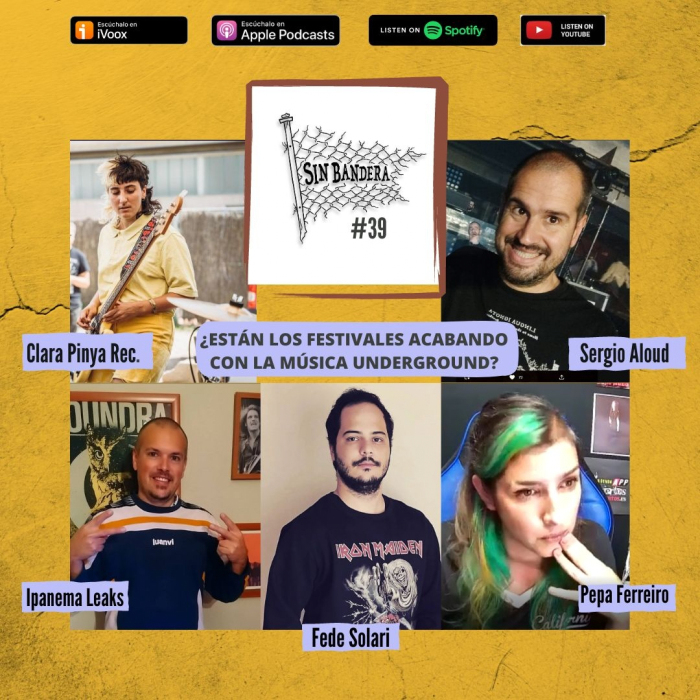 #39 ¿Están los festivales acabando con la música underground? // War on Women episode artwork