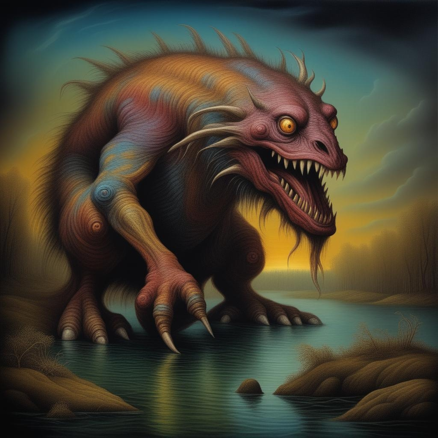 "El bunyip" de Rosa Campbell Praed. Un relato de terror sobre una críatura mítica australiana. episode artwork