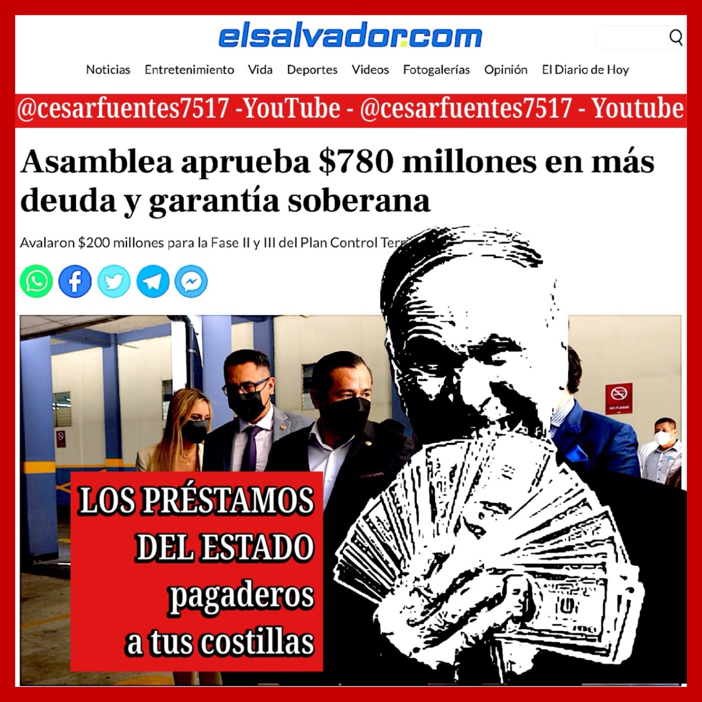   LOS PRÉSTAMOS DEL ESTADO pagaderos A TUS COSTILLAS / César Fuentes en YouTube episode artwork