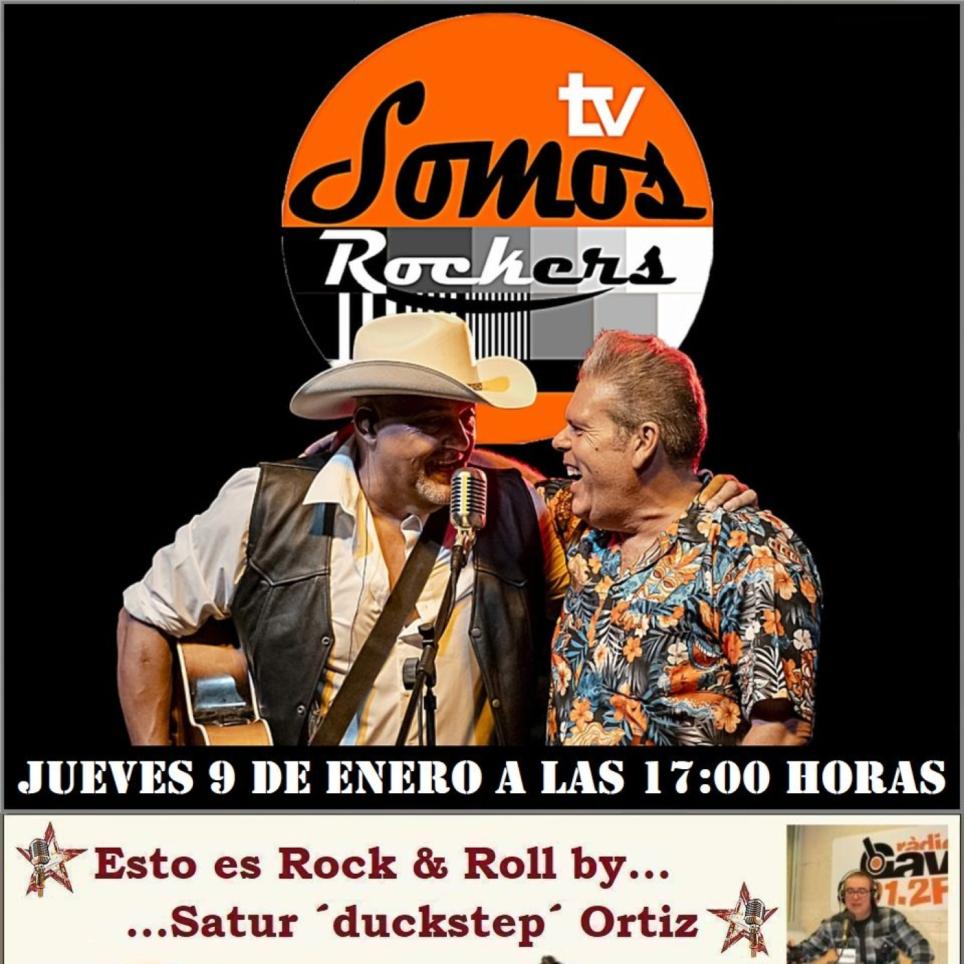 Esto es Rock & Roll con Satur 'Duckstep' Ortiz 09 - Enero - 2025 (Somos Rockers TV) episode artwork