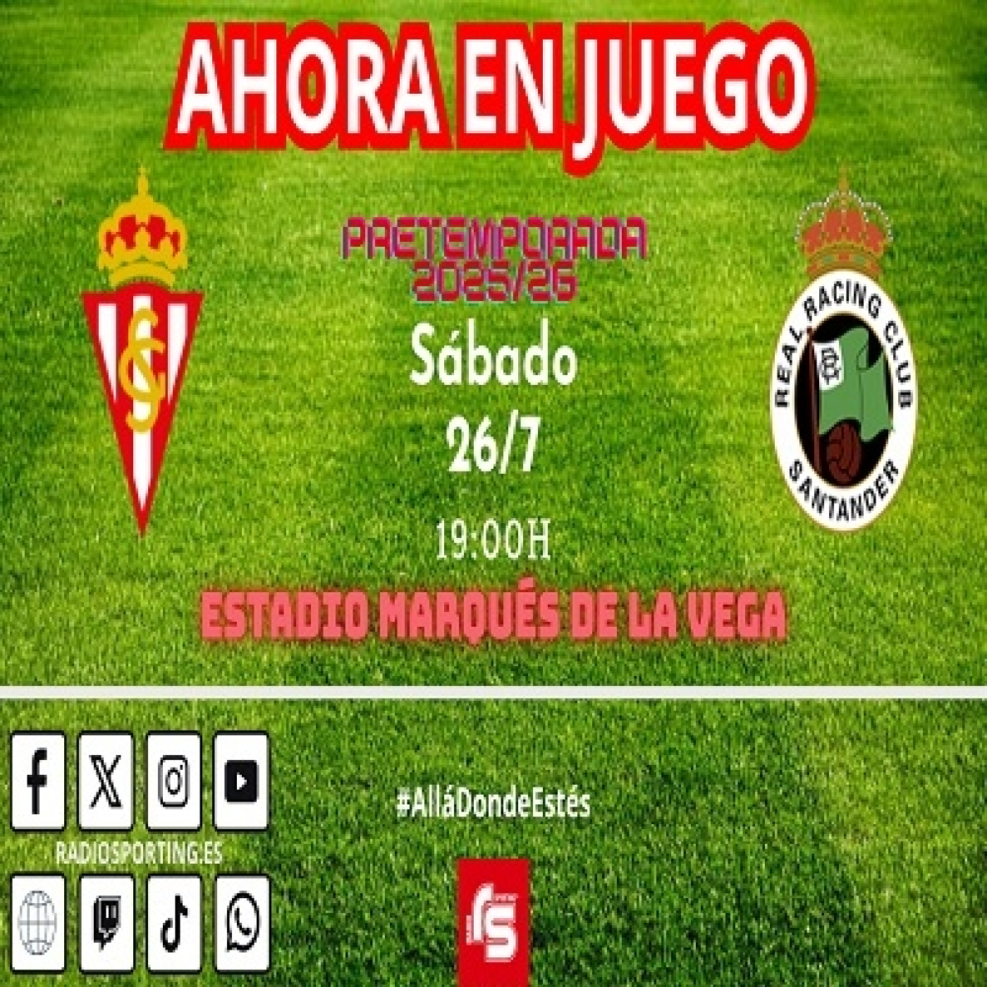 AHORA EN JUEGO #RealSportingRacing #PretemporadaRojiblanca episode artwork