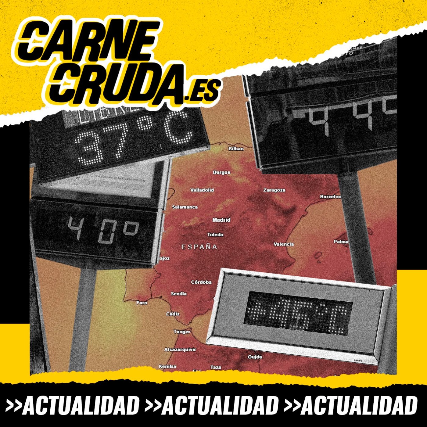 Ciudades que abrasan: cómo escapar del calor (CARNE CRUDA #1689) episode artwork