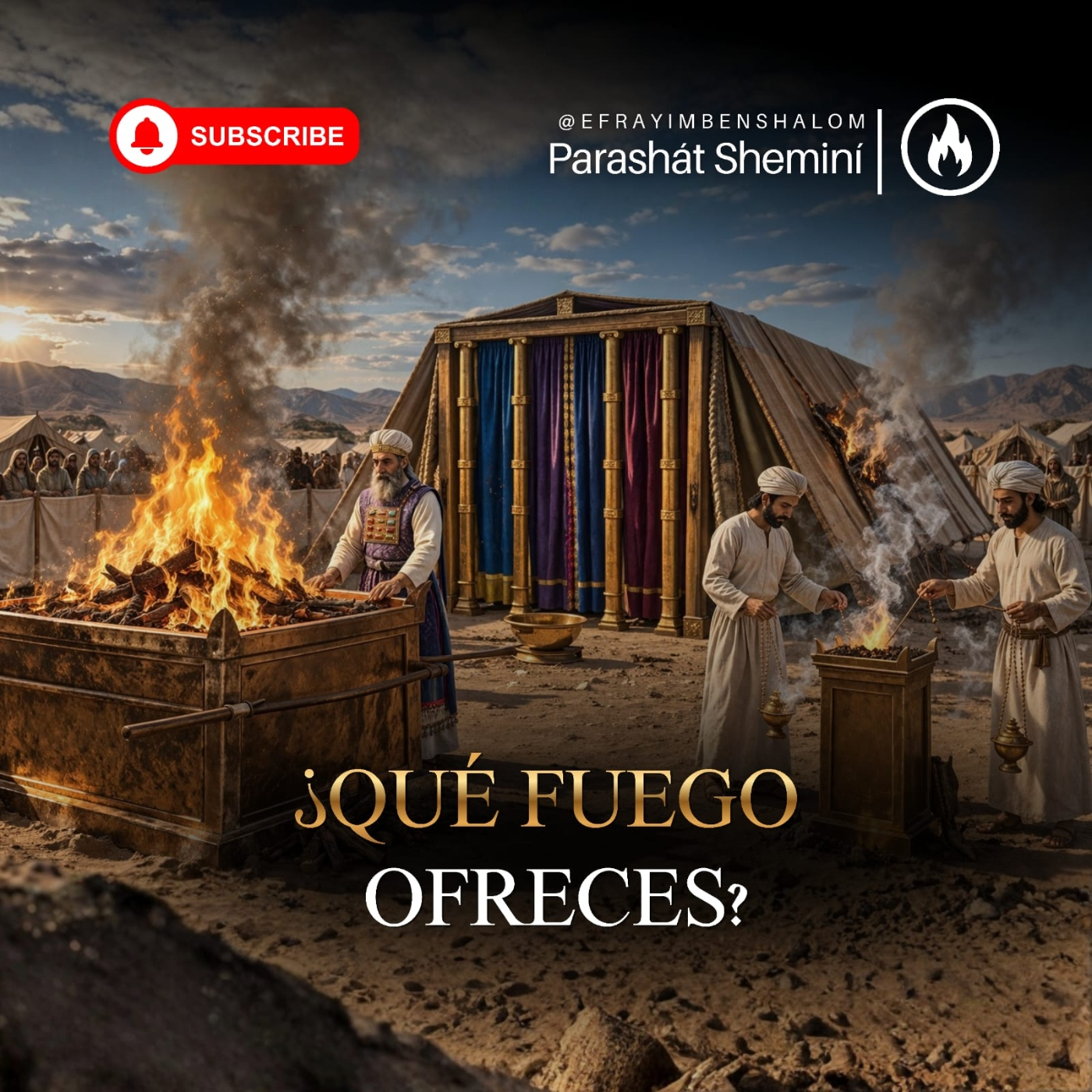 Parashat Sheminí 5786 Que fuego ofreces ? episode artwork