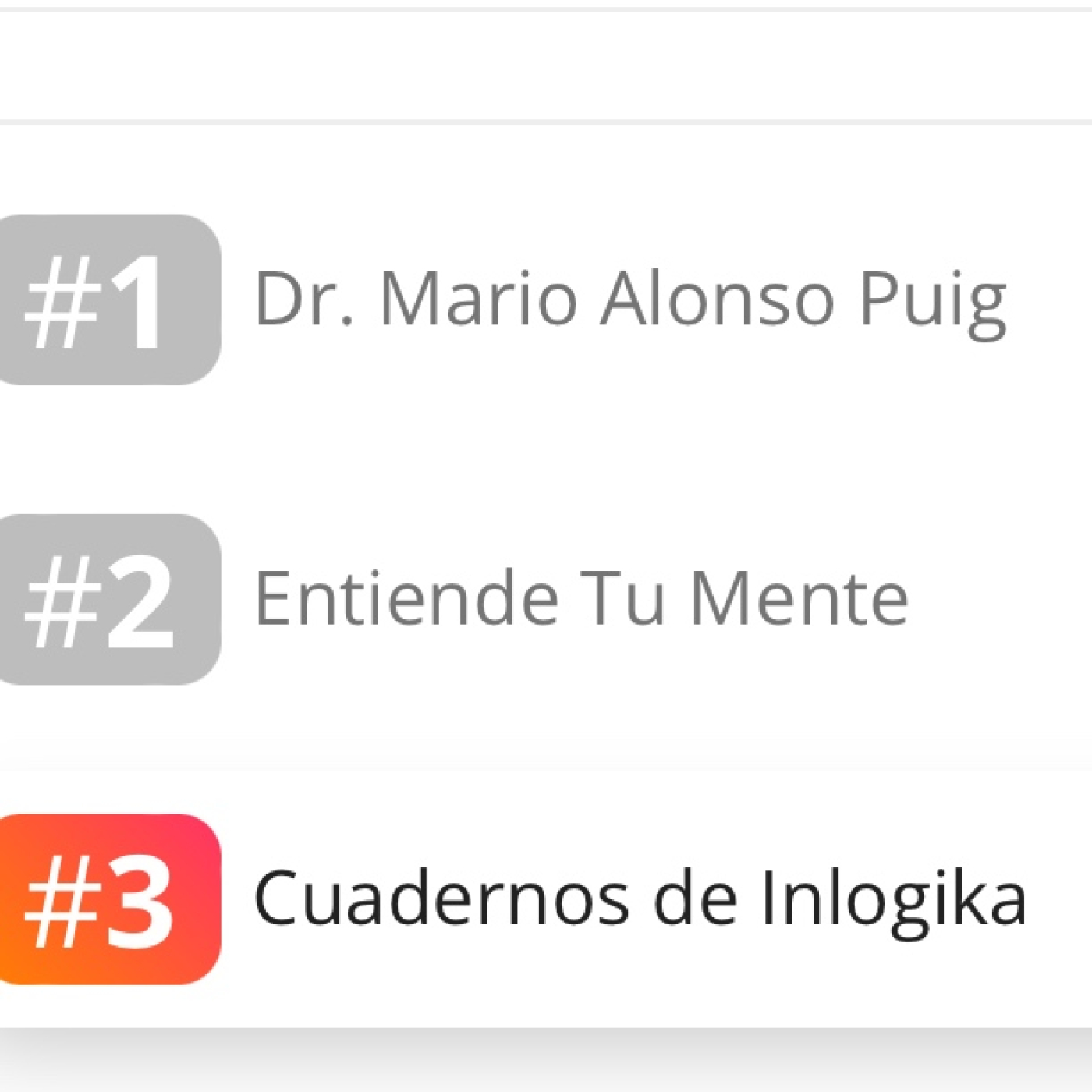 Les voy a dar una alegría. Volvemos al Podium. episode artwork