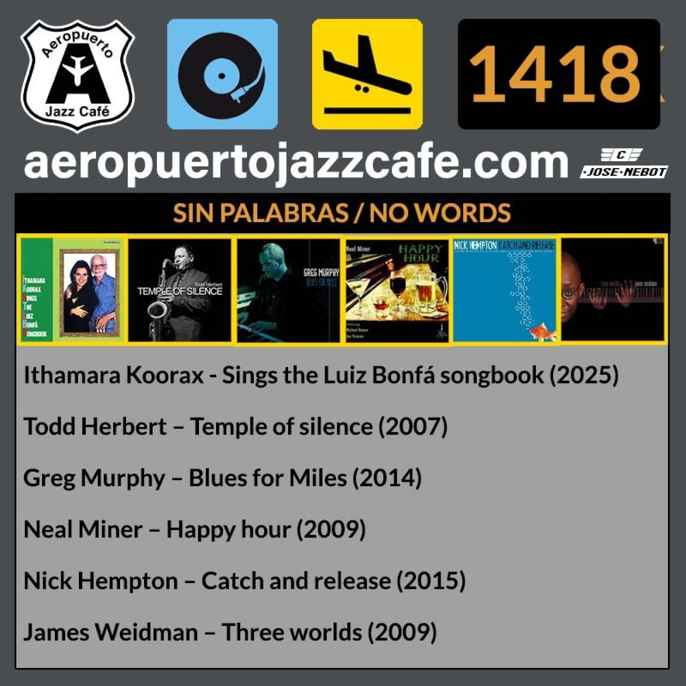Aeropuerto Jazz Café 1418 episode artwork