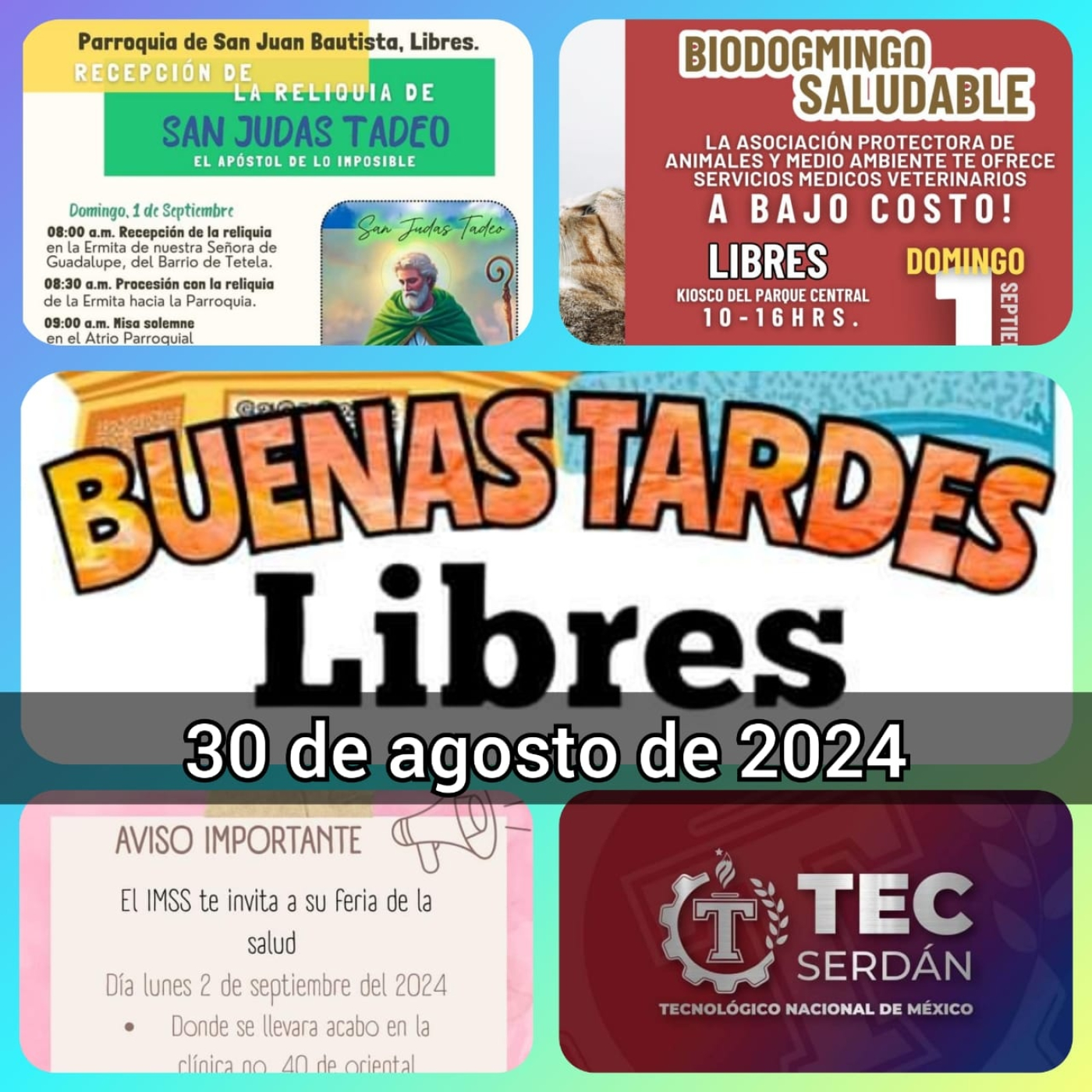 Buenas Tardes Libres - 30 agosto de 2024 episode artwork