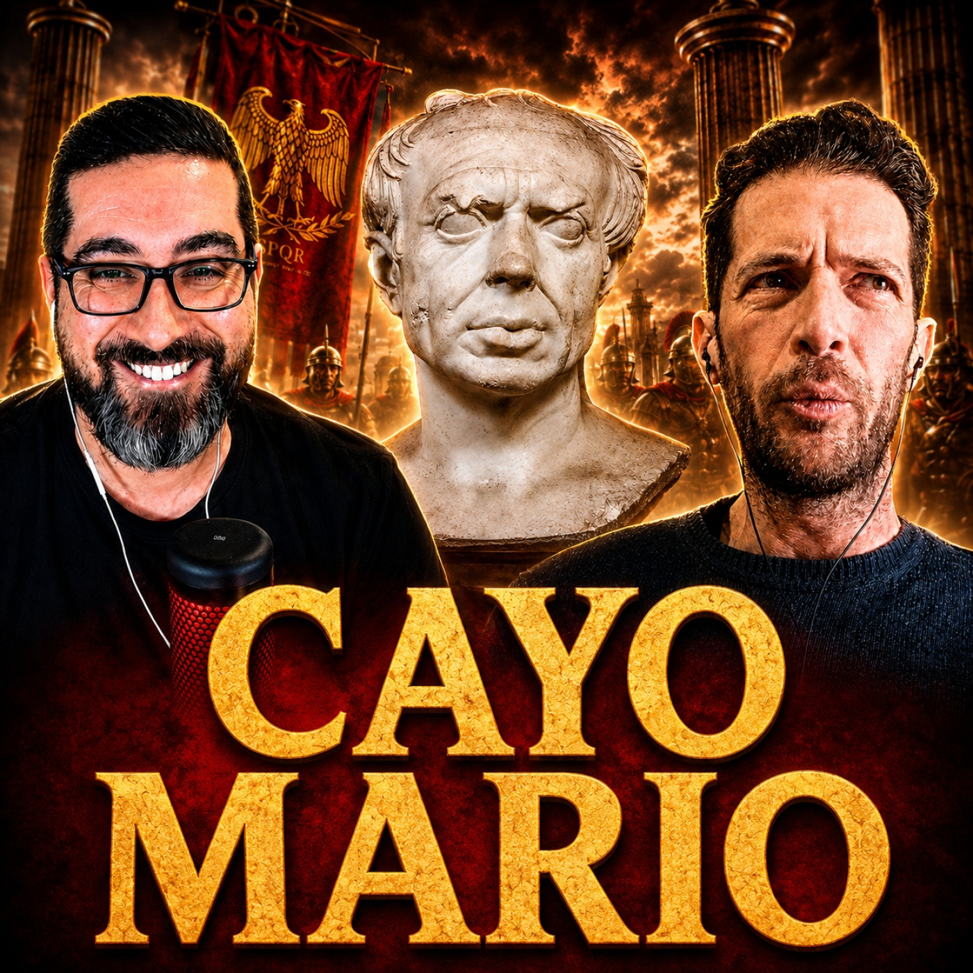 Ep 33. Cayo Mario: el héroe que salvó Roma y rompió la República episode artwork
