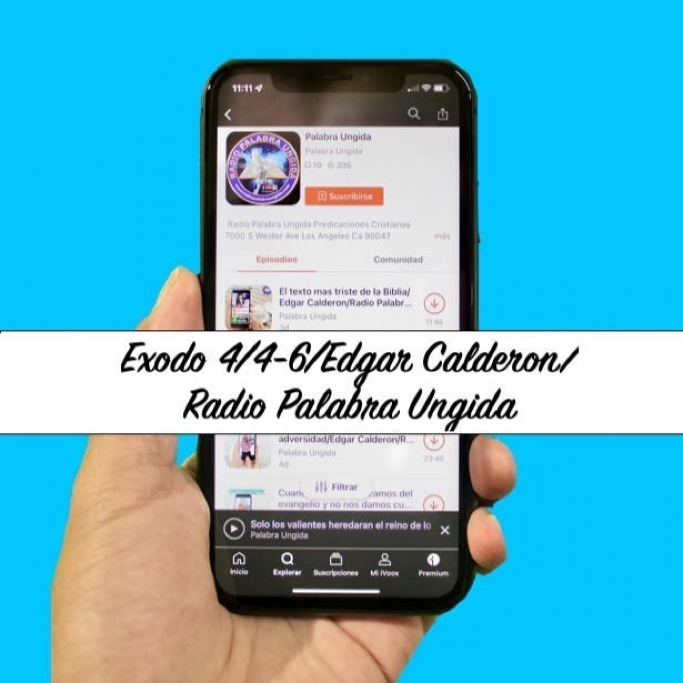 Exodo 4/4-6/Edgar Calderon/Radio Palabra Ungida episode artwork