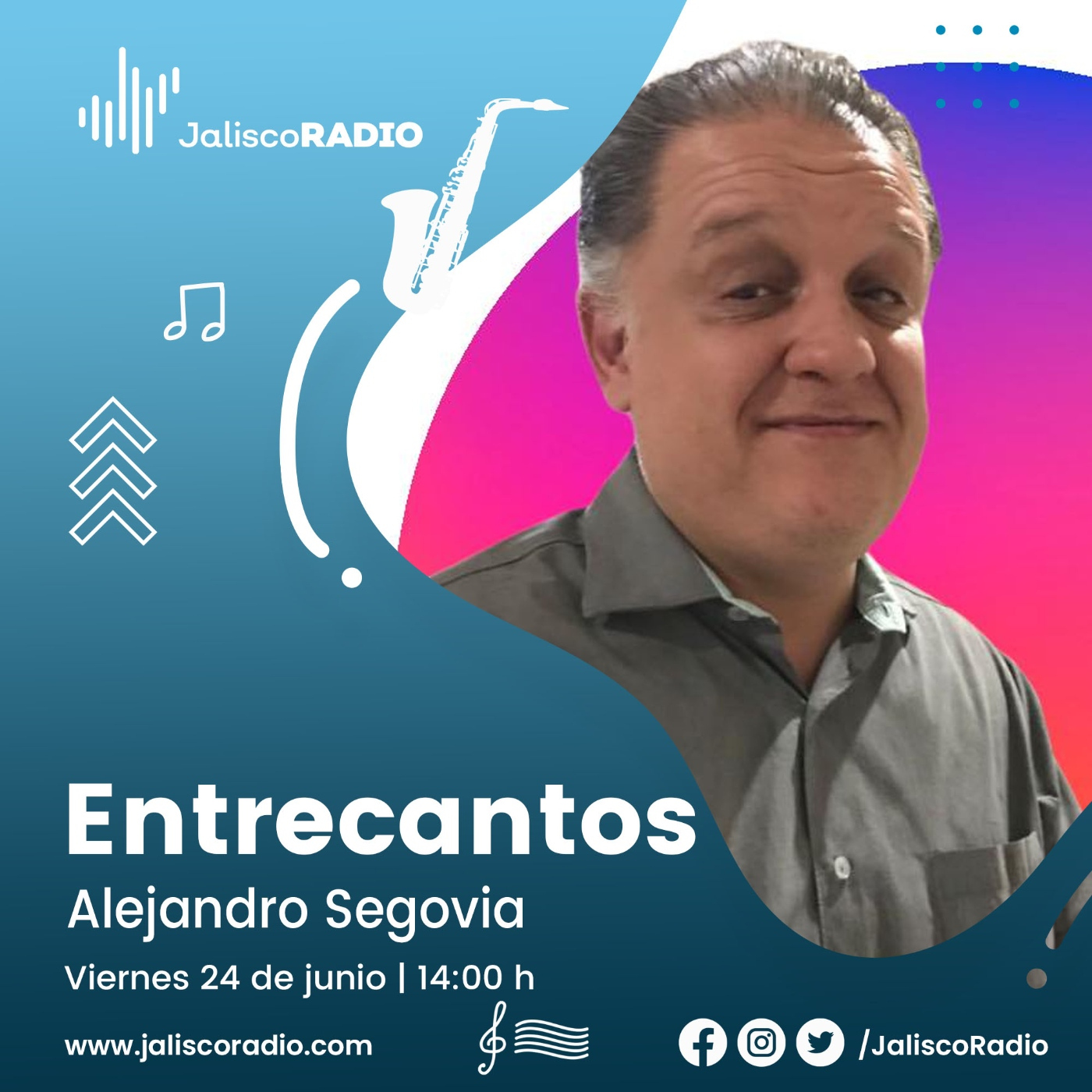 Programa Entrecantos 24 de junio, 2022: Alejandro Segovia episode artwork