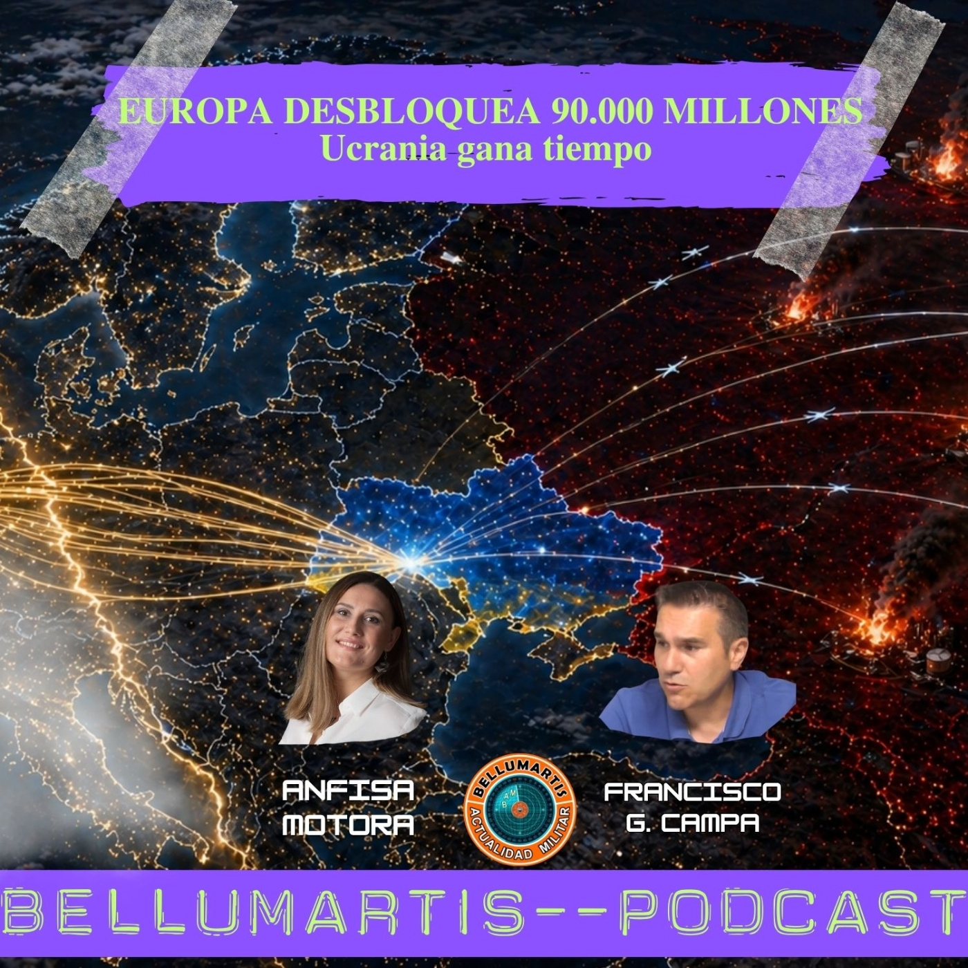 EUROPA DESBLOQUEA 90.000 MILLONES: Ucrania gana tiempo mientras golpea el corazón energético ruso *FRENTE GEOPOLÍTICO*