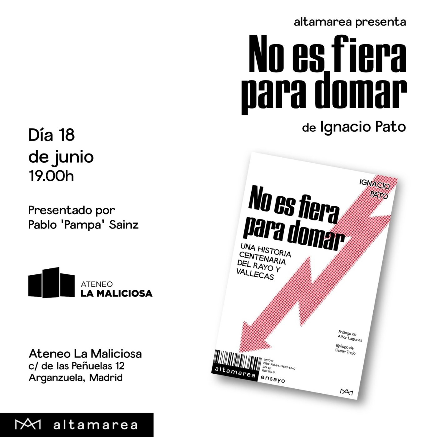 Presentación del libro "No es fiera para domar. Una historia centenaria del Rayo y Vallecas" episode artwork