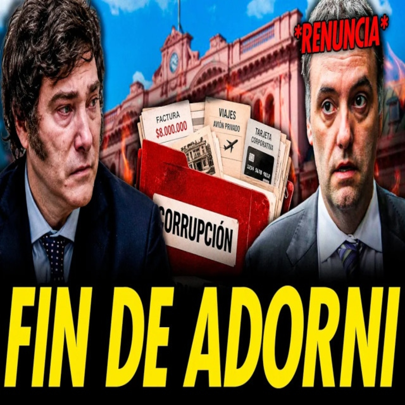 ADORNI RENUNCIA EL DÍA QUE JUEGA ARGENTINA ACORRALADO POR CORRUPCIÓN