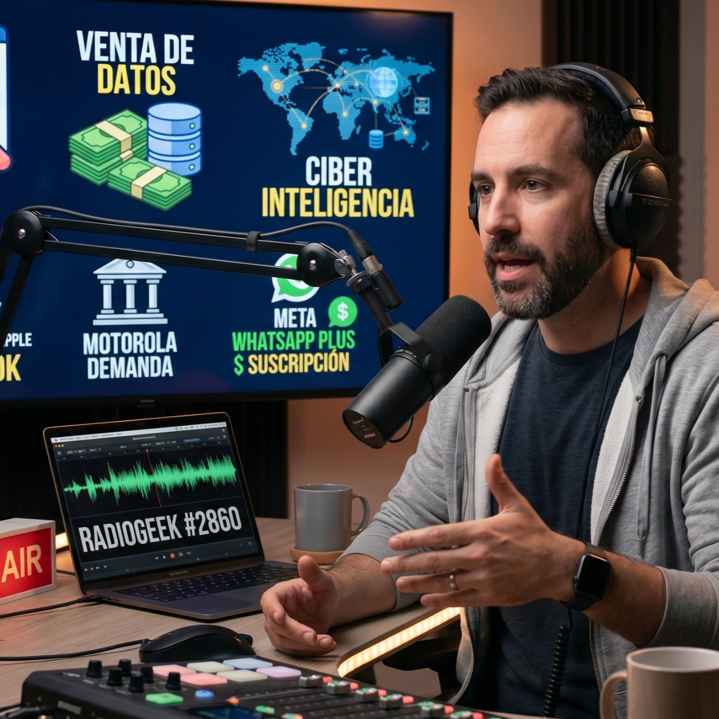 Radiogeek 2860 - Amplio el tema Doxing y hablo de la privacidad de los datos