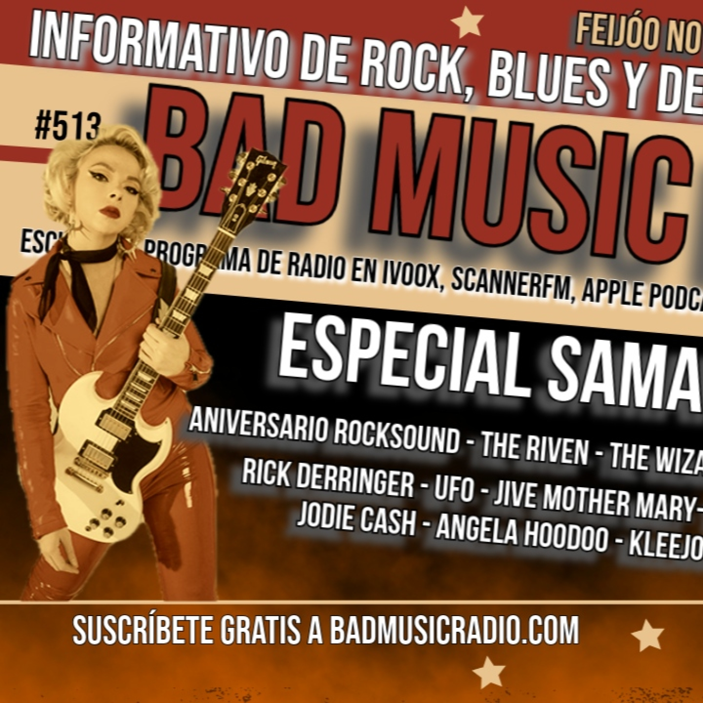 BAD MUSIC RADIO #513. ESPECIAL SAMANTHA FISH
