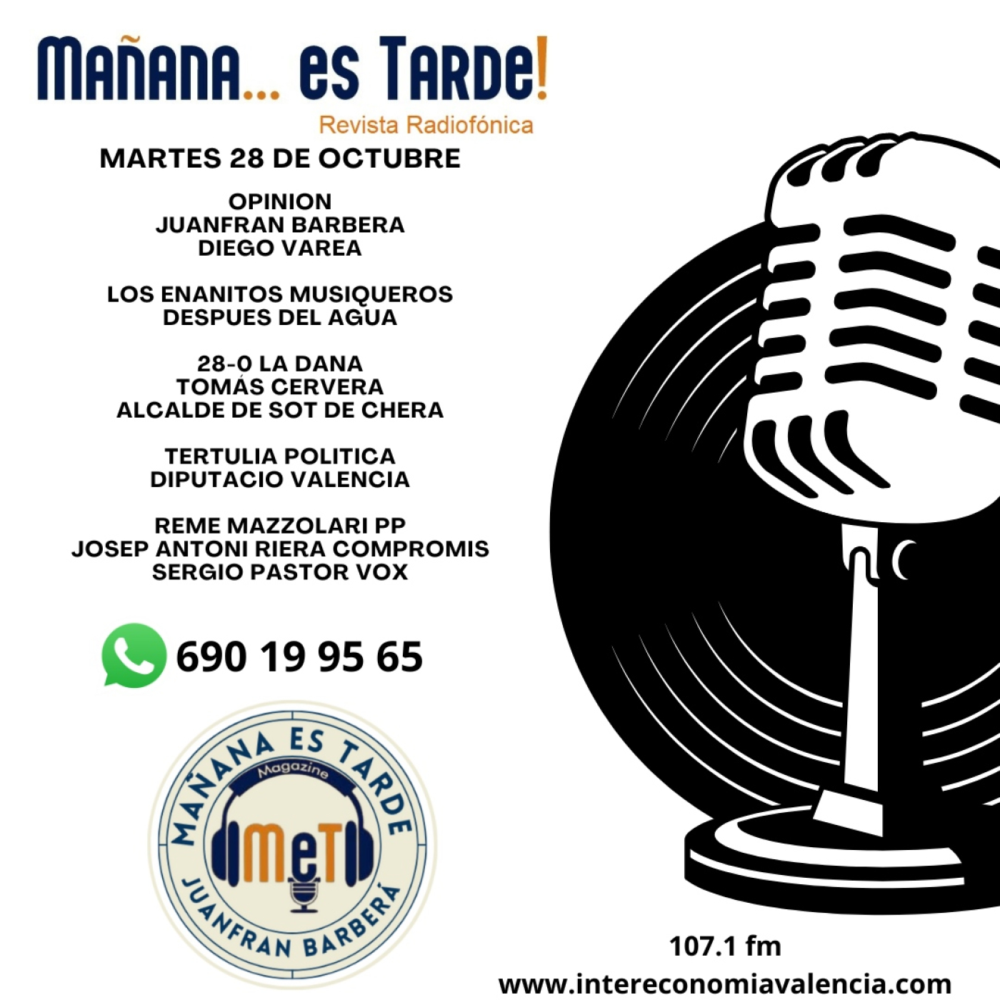 MAÑANA ES TARDE!!! MET