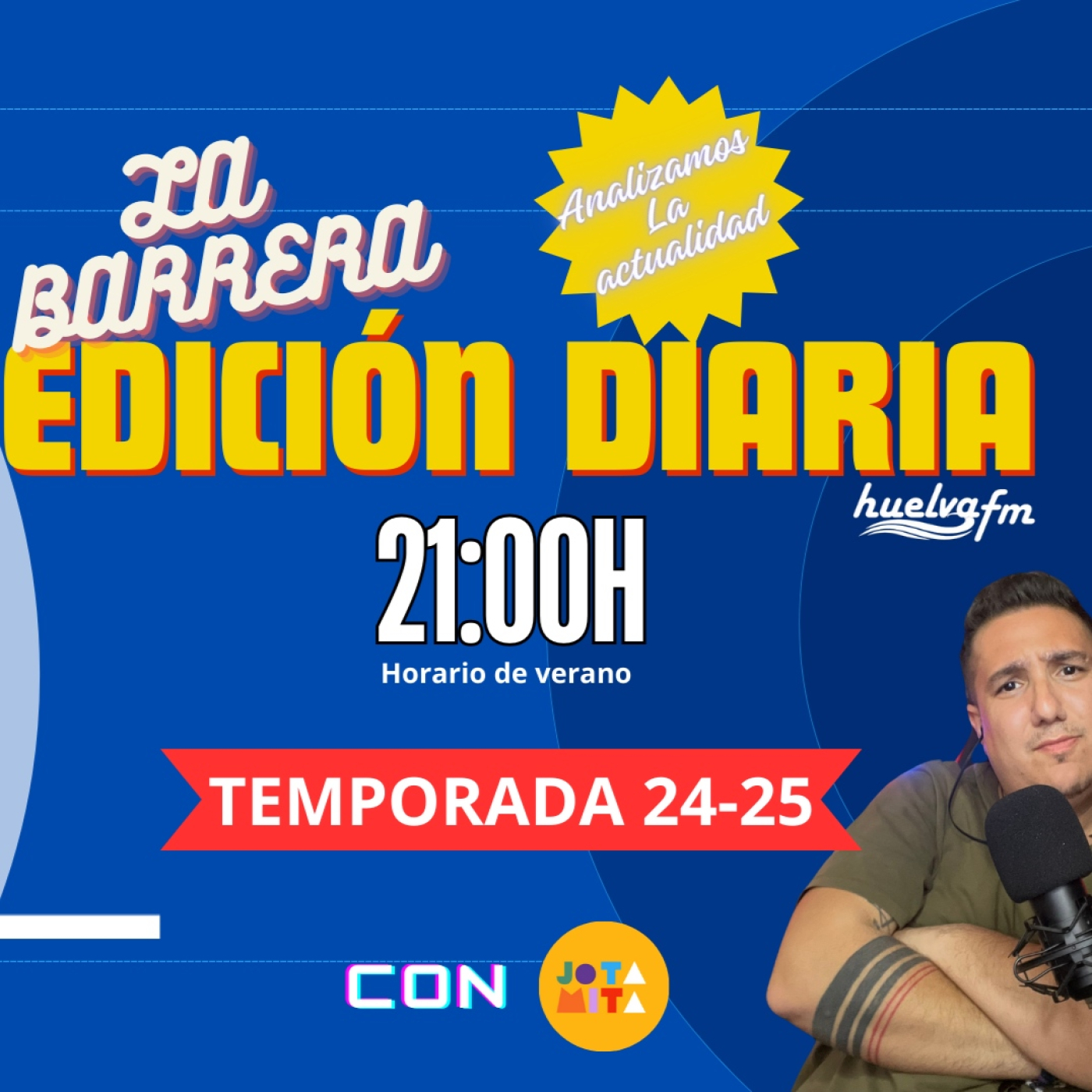 La Barrera: Edición Diaria. 21/08/2024 - Primer programa temporada 24-25 episode artwork