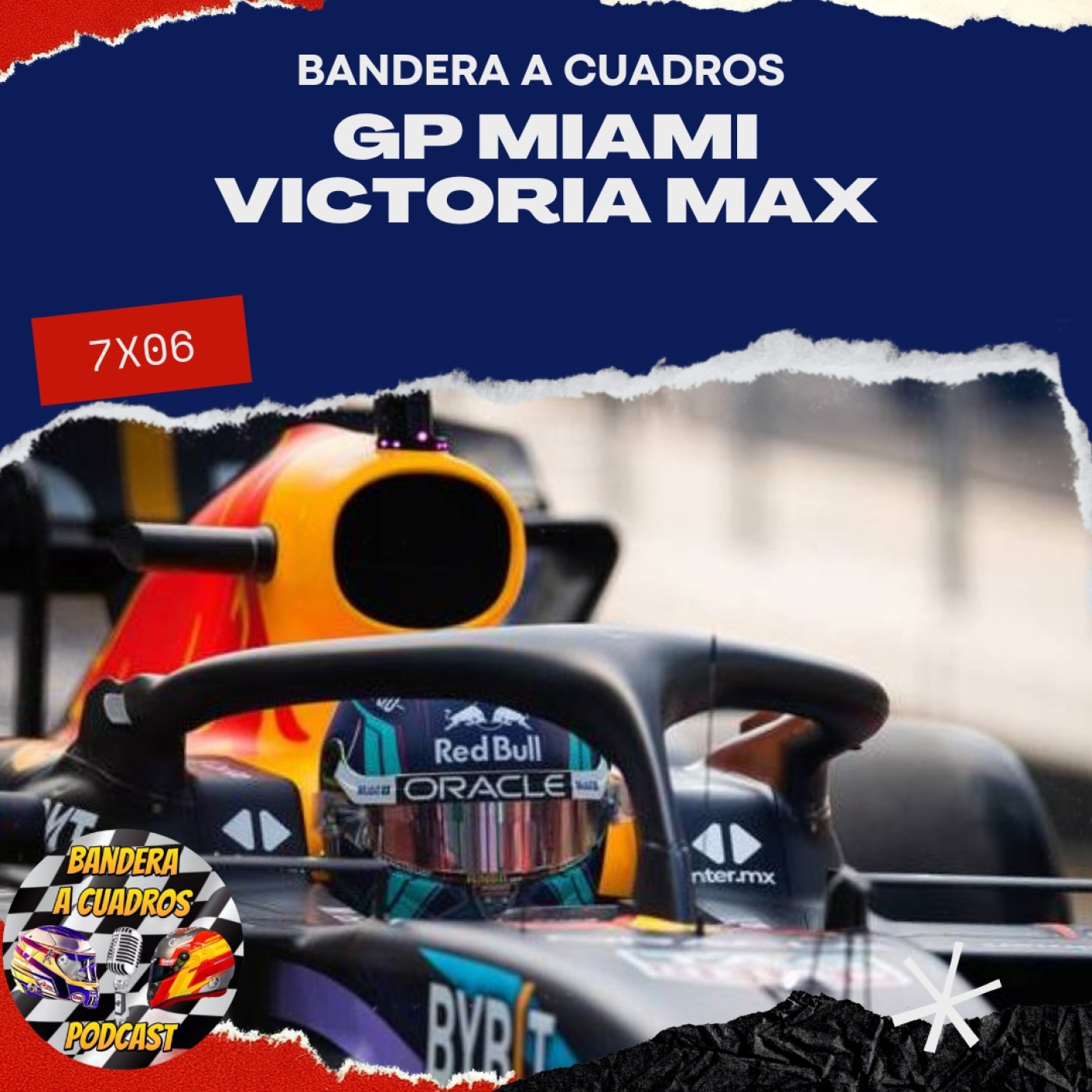 F1 Bandera a Cuadros 7×06 – GP Miami – Max a otro nivel