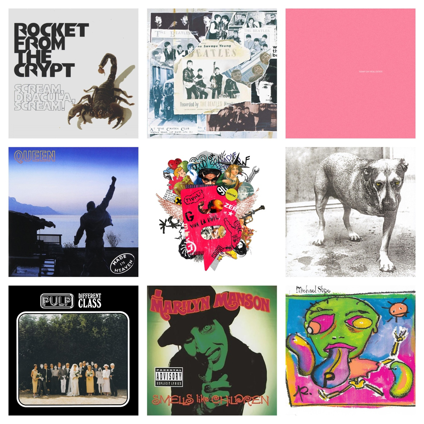 1095 - Especial 1995 (5/5) Rocket from the Crypt, Alice in Chains, Pulp, Queen, Sunny Day Real Estate...