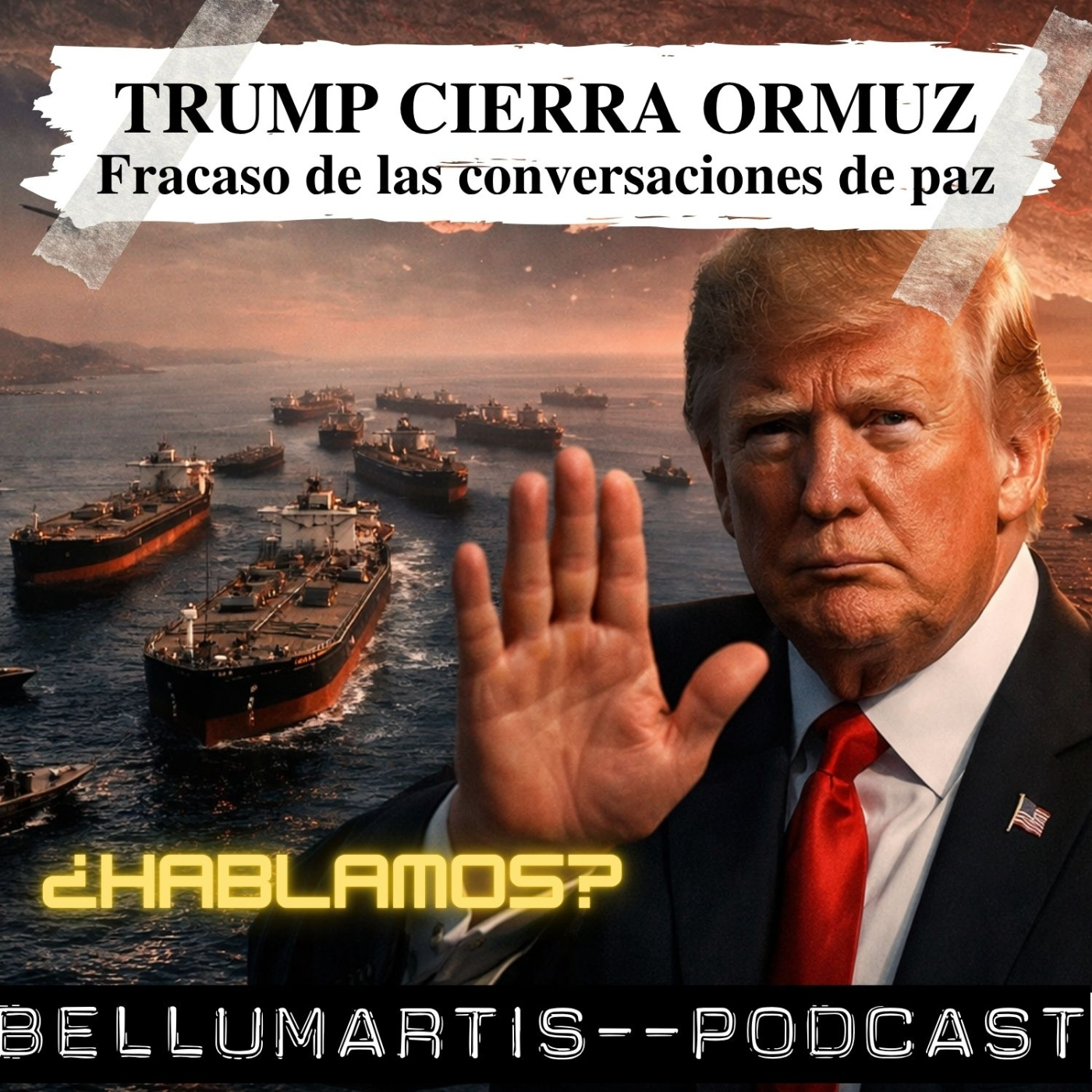 TRUMP CIERRA ORMUZ: ¿Solución salomónica… o escalada total? | Fracaso de las conversaciones de paz ¿HABLAMOS?