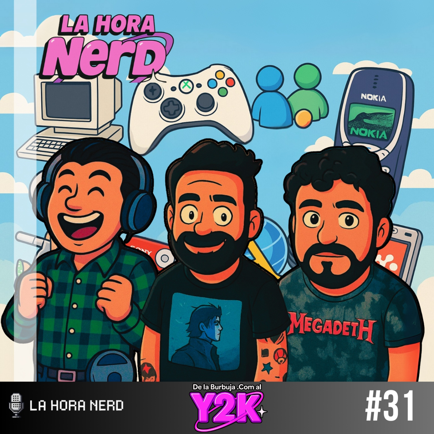 La Hora Nerd #31 - De la Burbuja .Com al Y2K ft. Gabo Quintana "PORFIIN" episode artwork