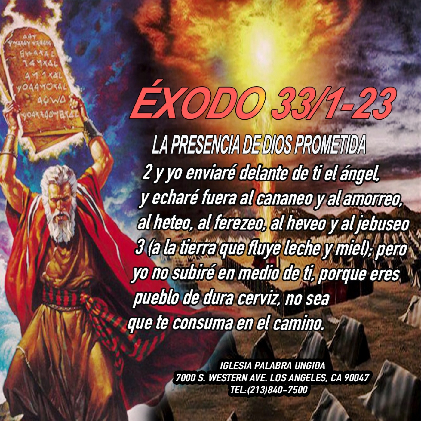Éxodo 33/1-23/Edgar Calderon/Radio Palabra Ungida episode artwork