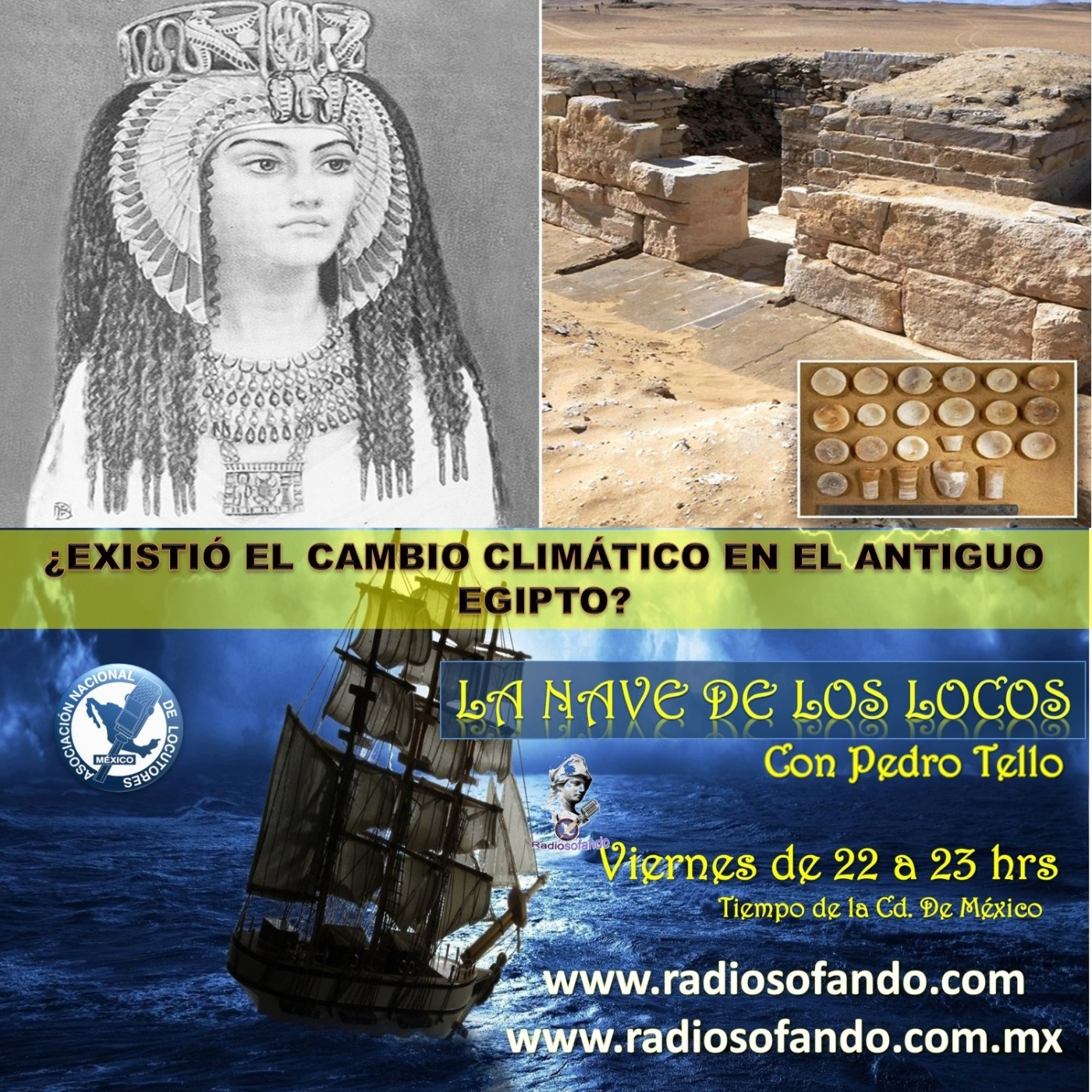 La Nave de los Locos_CAMBIO CLIMÁTICO EN EL ANTIGUO EGIPTO_19-01-24 episode artwork