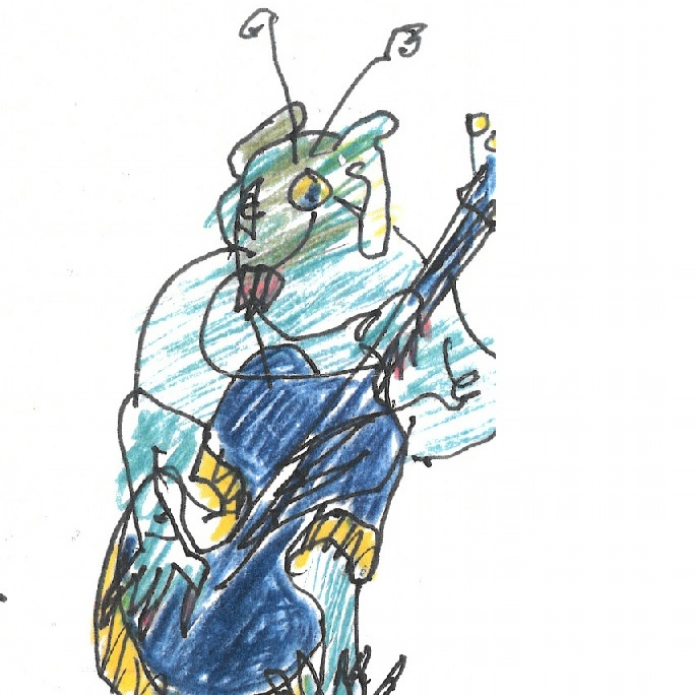 Marcianos que nos tocan las guitarras
