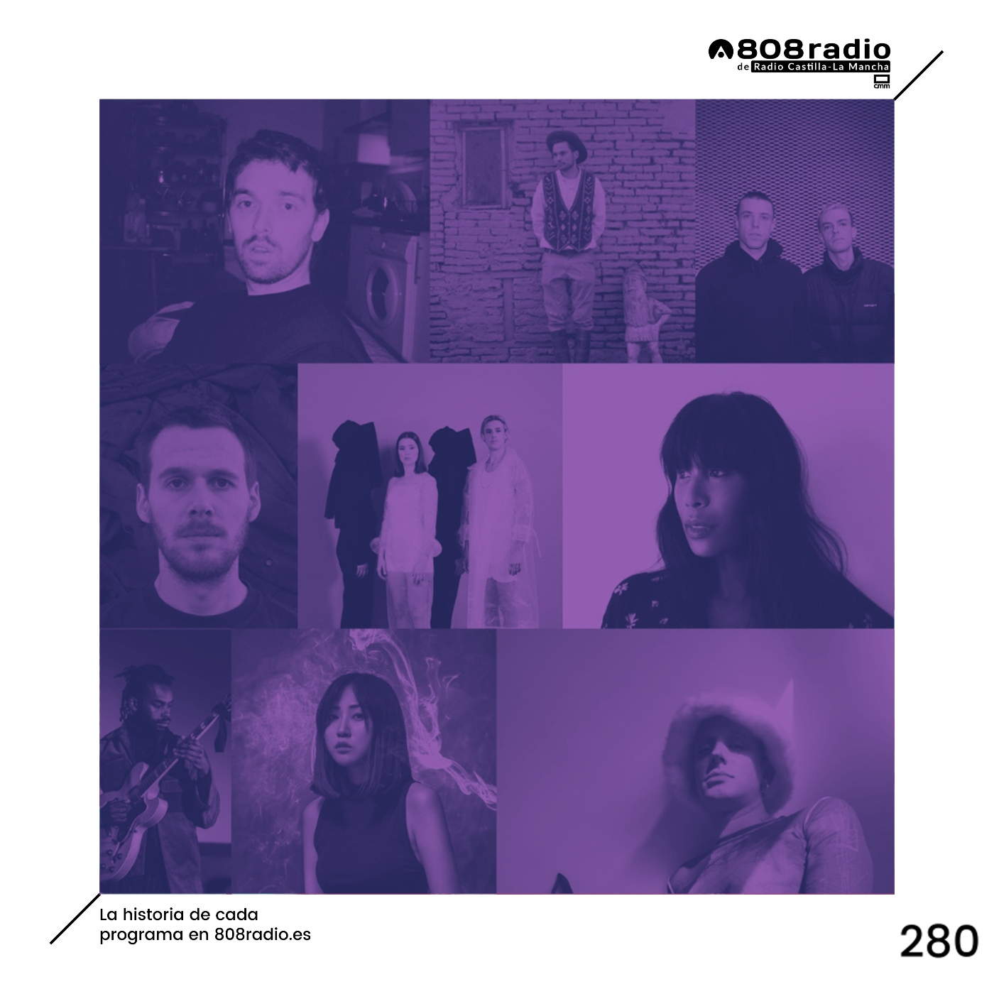 808 Radio #280 / Chancha Vía Circuito, Honey Dijon & Channel Tres, Clark / Radio CLM – 8/10/22 episode artwork