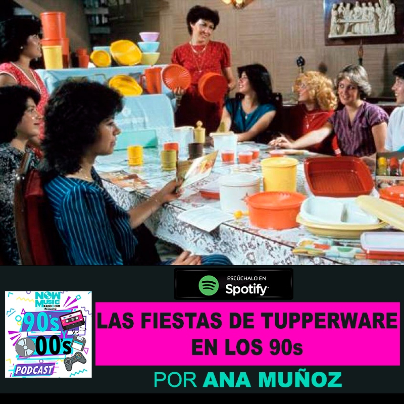 Las fiestas de tupperware en los 90s
