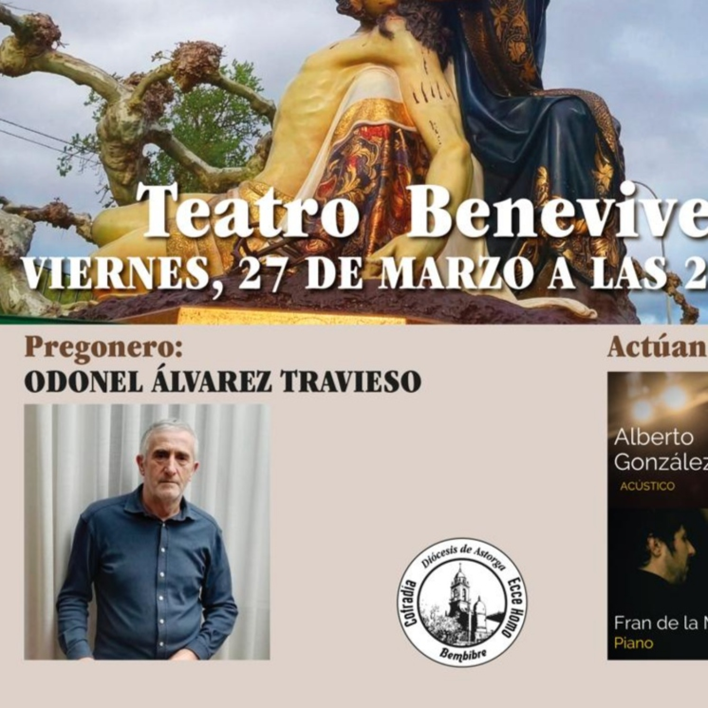 O'Donell Álvarez, es veterinario y el próximo pregonero de la Semana Santa de Bembire episode artwork