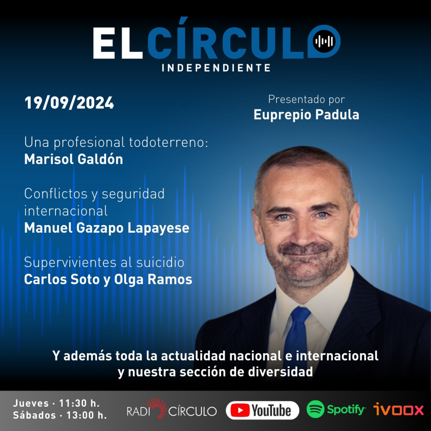 Programa 32: Marisol Galdón, Manuel Gazapo, Carlos Soto y Olga Ramos episode artwork