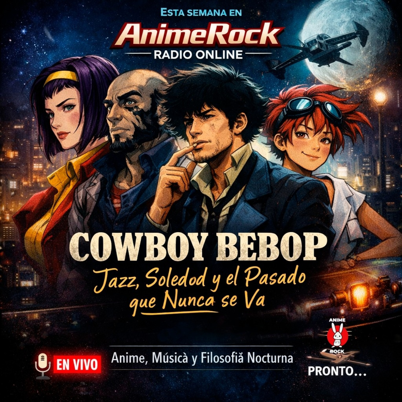 Cowboy Bebop Jazz, Soledad y el Pasado que Nunca Te Alcanza animerock 19 enero 2026 episode artwork