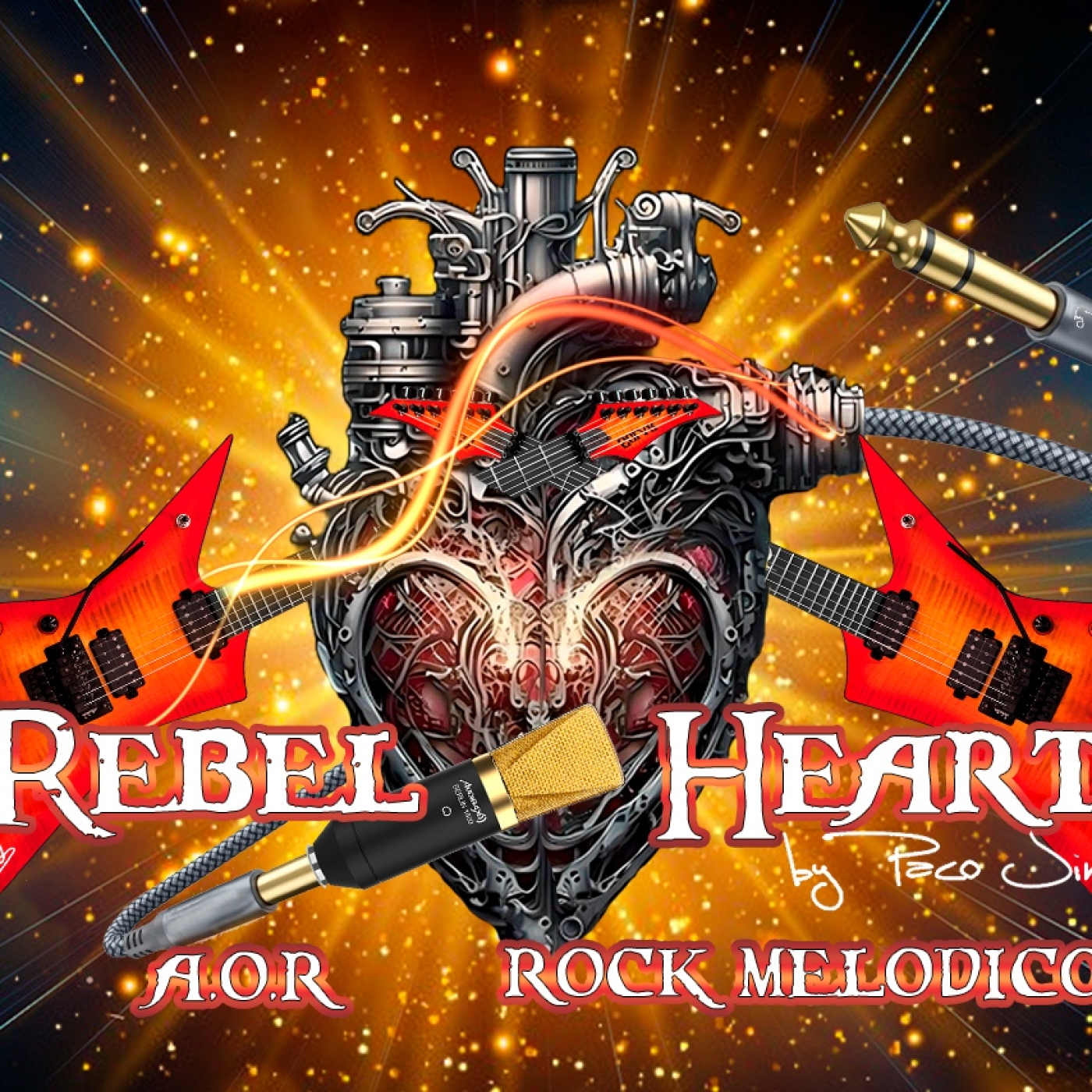 REBEL HEART N.3 VIAJA AL MUNDO DEL A.O.R Y HARD MELODICO