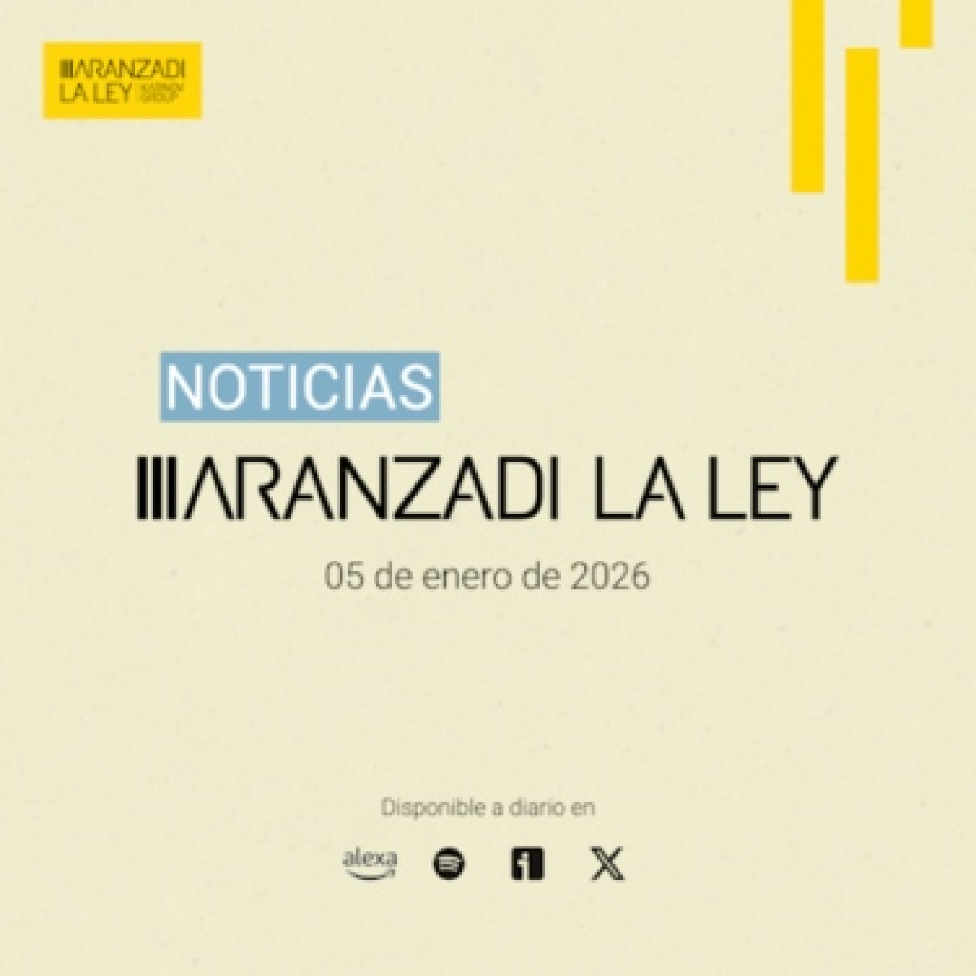 #NoticiasLALEY Lunes 5 de enero episode artwork