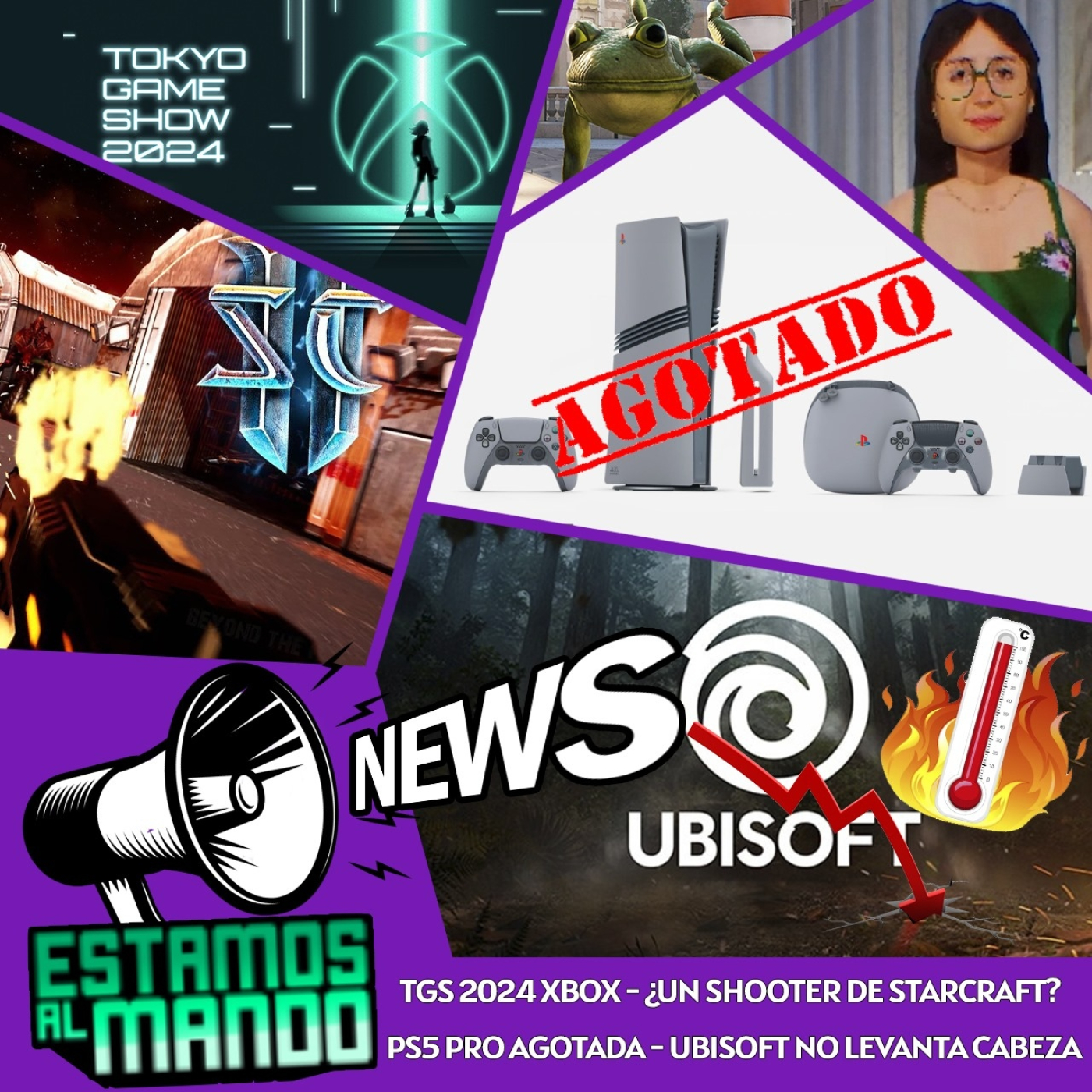 EAM 7-11 -Noticias- PS5 Pro agotada, Ubisoft se hunde, Videojuego de Roro