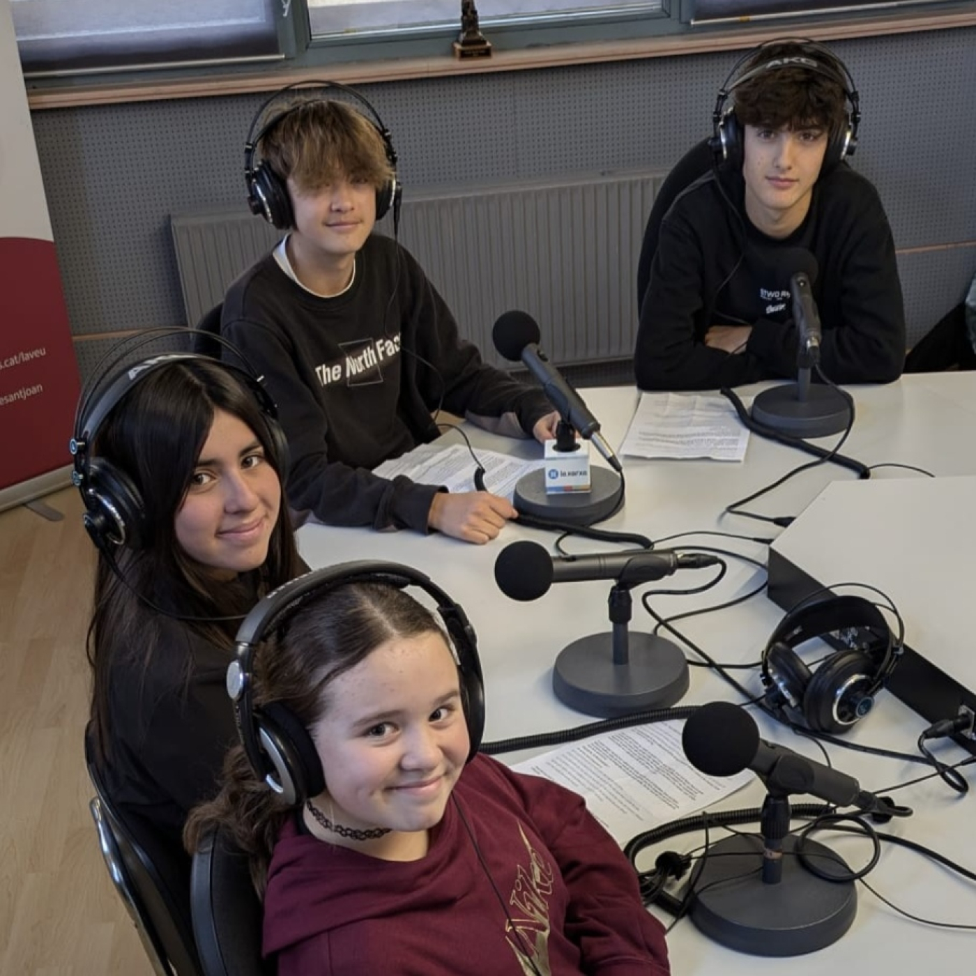 Alumnes de 1r i de 4t d'ESO ens parlen del projecte que han fet sobre els perills d'Internet episode artwork